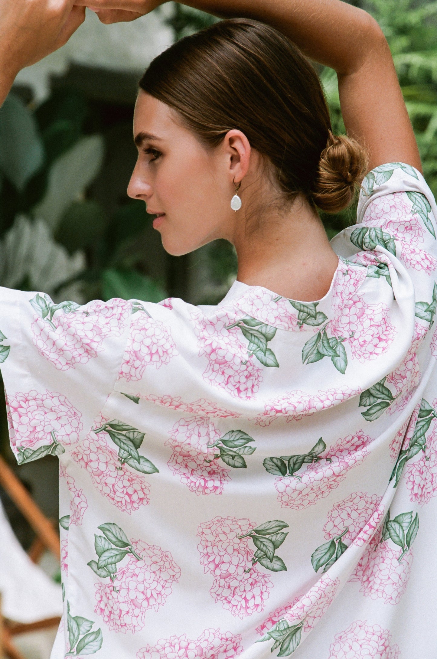 Maggie Pyjama Set - Hydrangea Pink