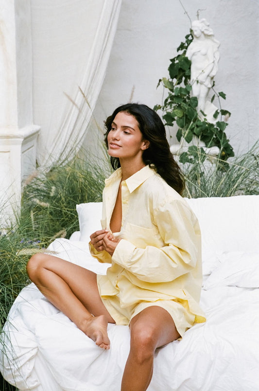 Stevie Lounge Set - Cotton - Buttercup