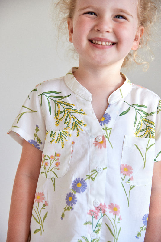 Girls Maggie Pyjama Set - ECOVERO™ - Wild Flower