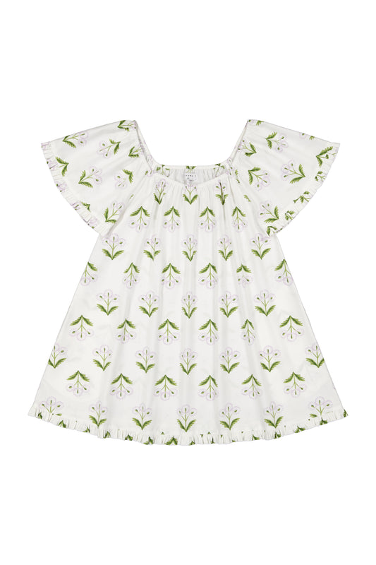 Piyama Betty Lounge Dress - Cotton Modal - Dandelion Lilac — view 4
