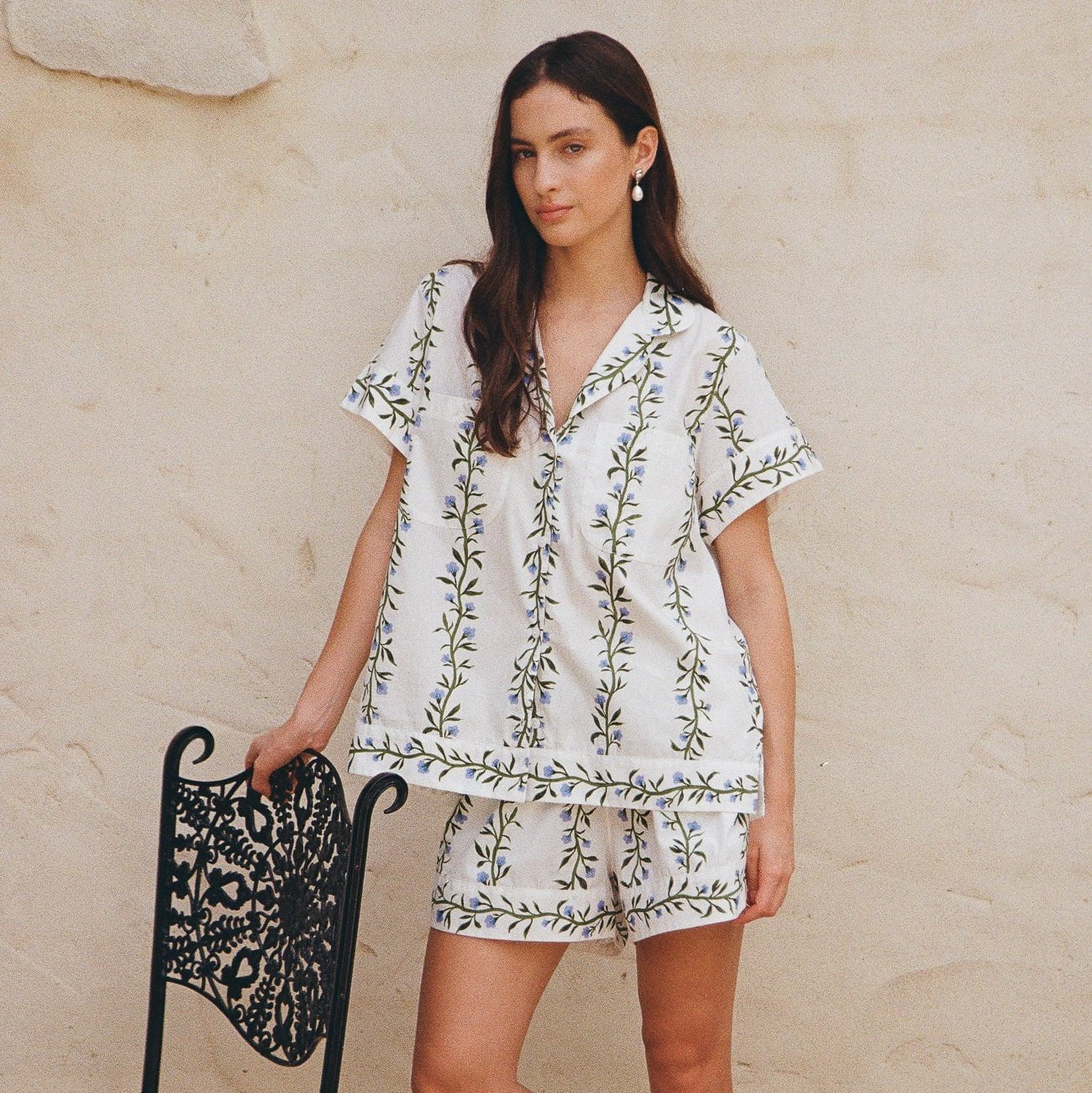 Emily Sleep Set - Cotton - Vine