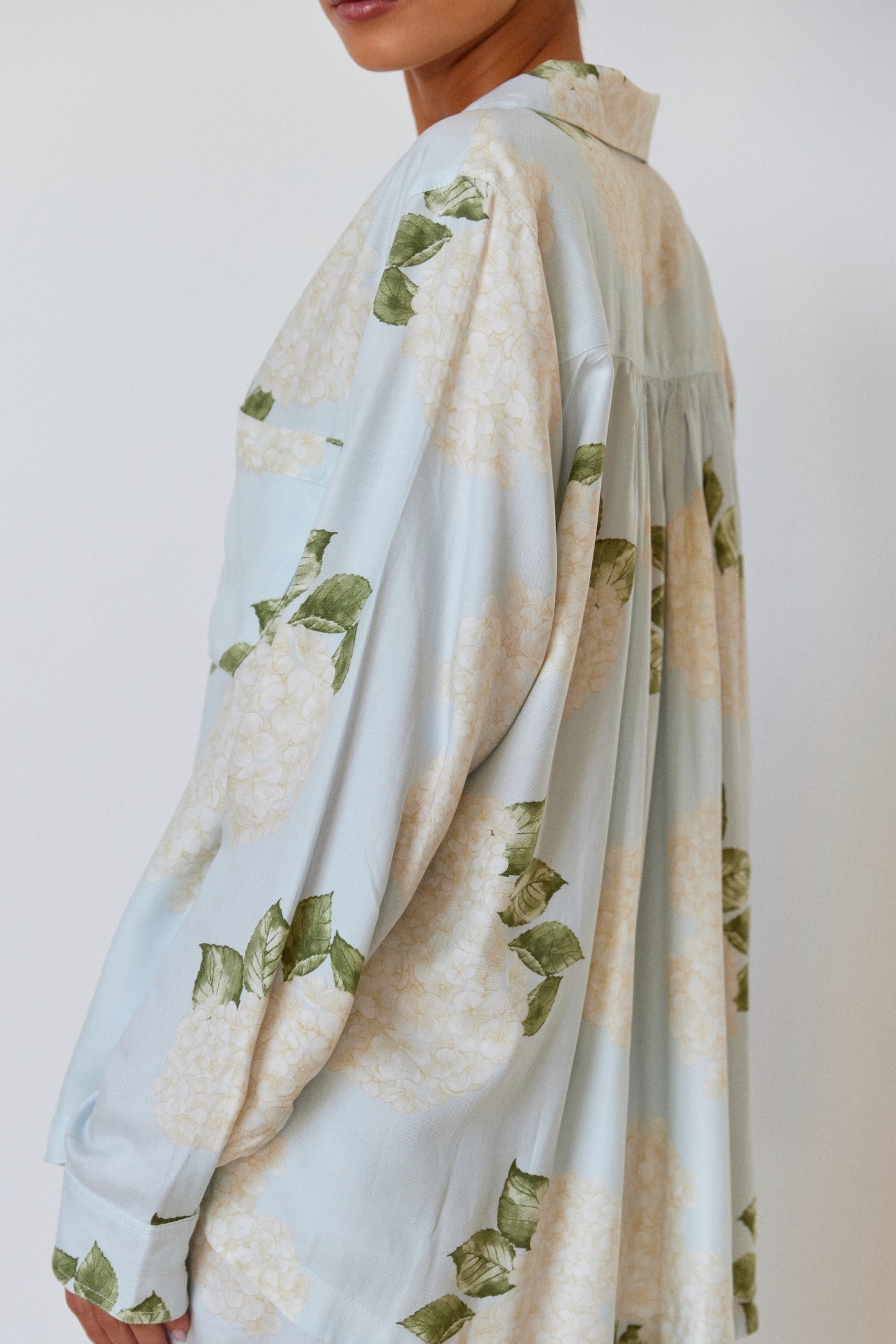 Abigail Sleep Set - Long Sleeve - ECOVERO™ - Heirloom Hydrangea