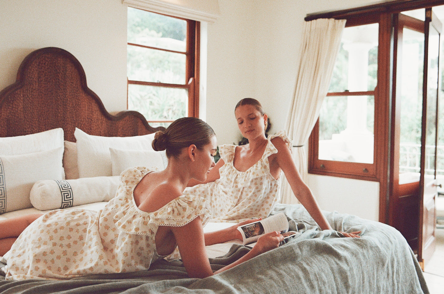 Romy Nightie - Cotton Modal - Meadow Honey