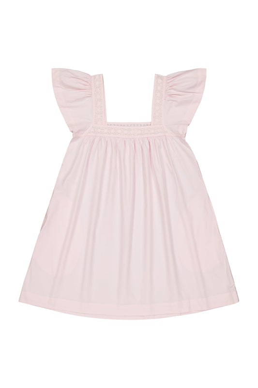Poppy Lounge Dress - Cotton Modal - Pink