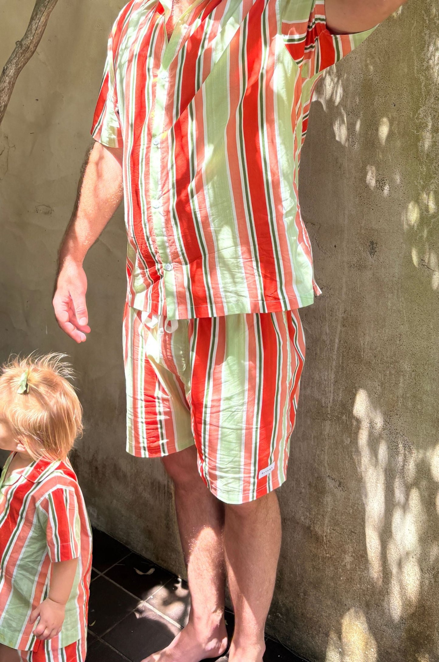 Men’s Boxers - Cotton Modal - Holiday Stripe