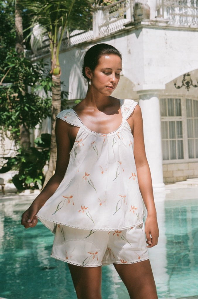 Mara Sleep Set - Cotton Modal - Lily