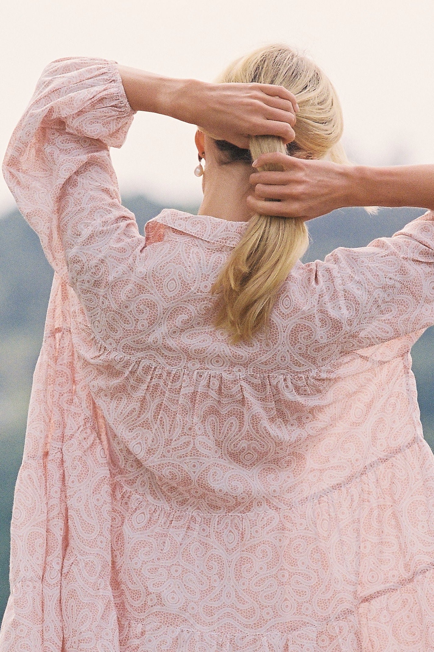 Phoebe Cover-Up - Cotton Voile - Lace