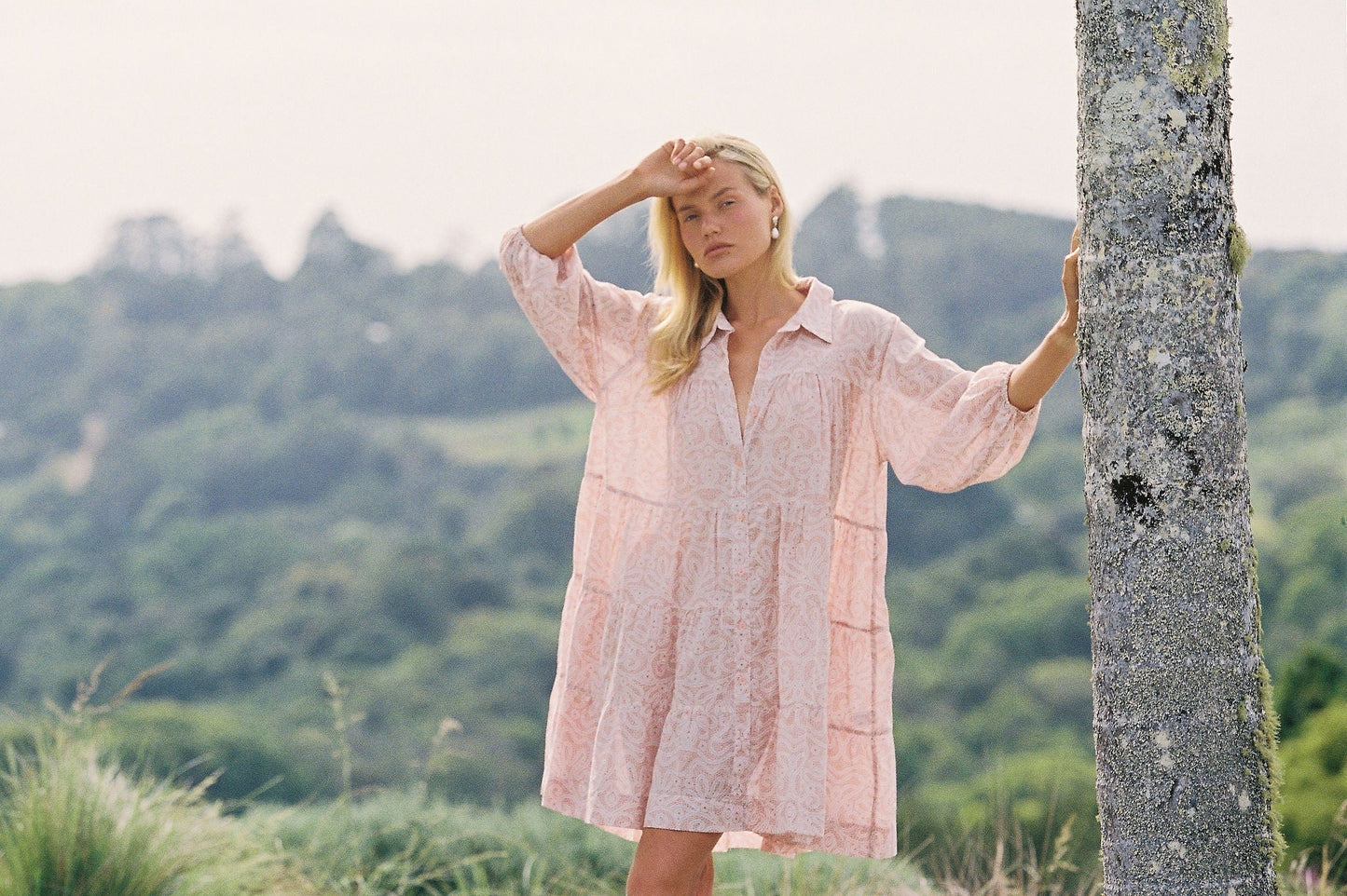 Phoebe Cover-Up - Cotton Voile - Lace