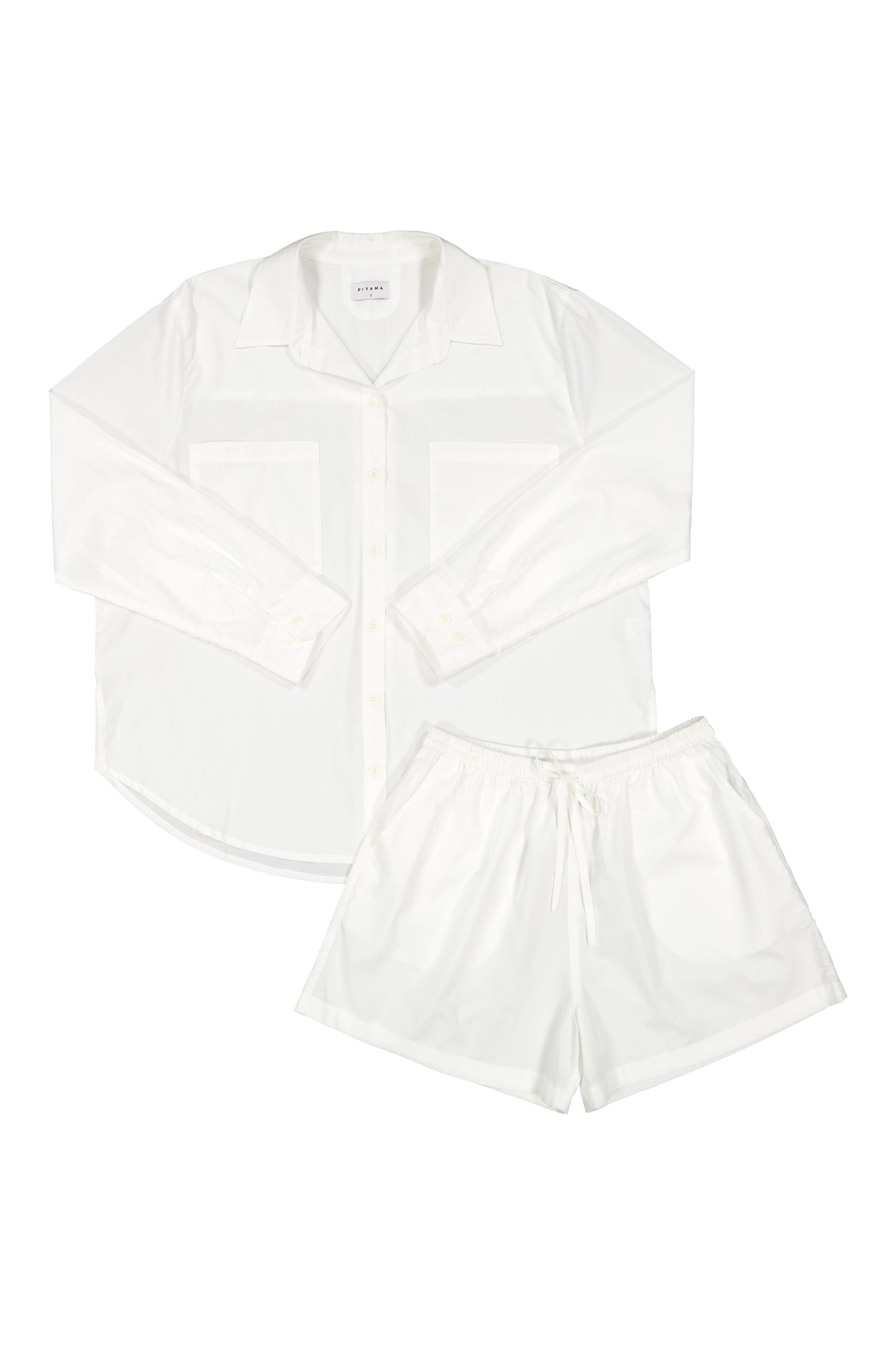 Stevie Lounge Set - Cotton Modal - Off White