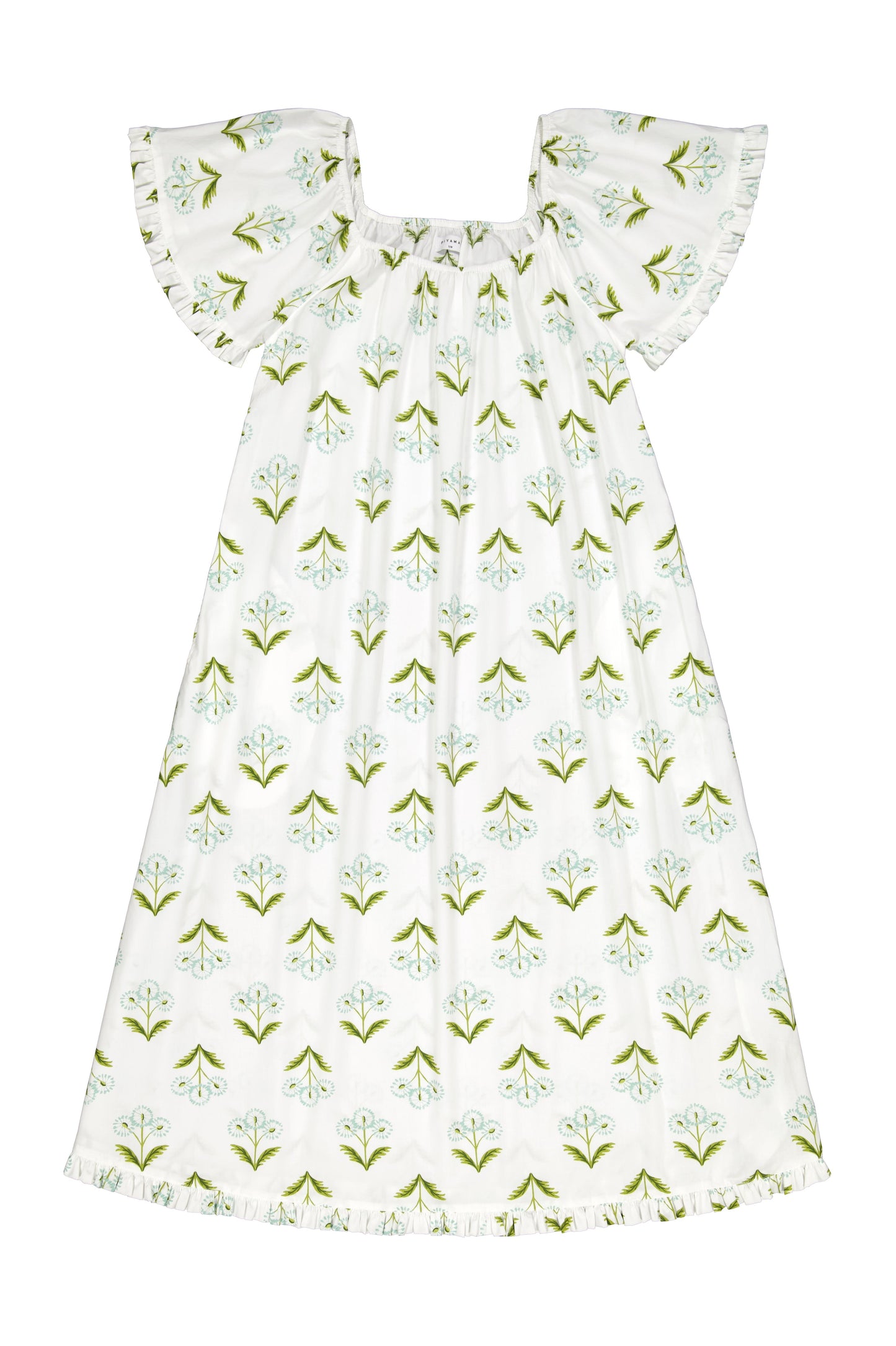 Betty Lounge Dress - Long - Cotton Modal - Dandelion