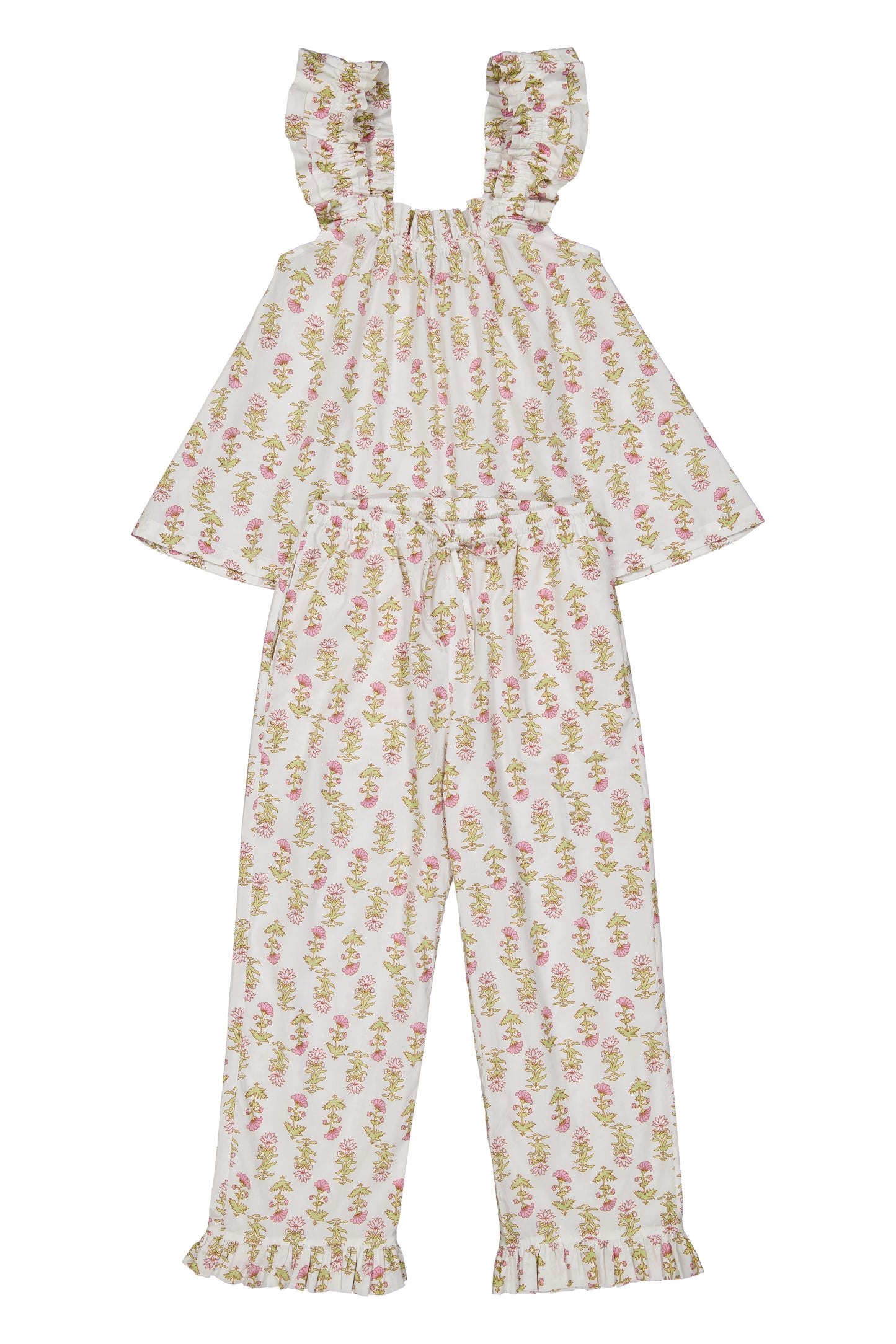 Nicolette Sleep Set - Pants - Lotus Flower