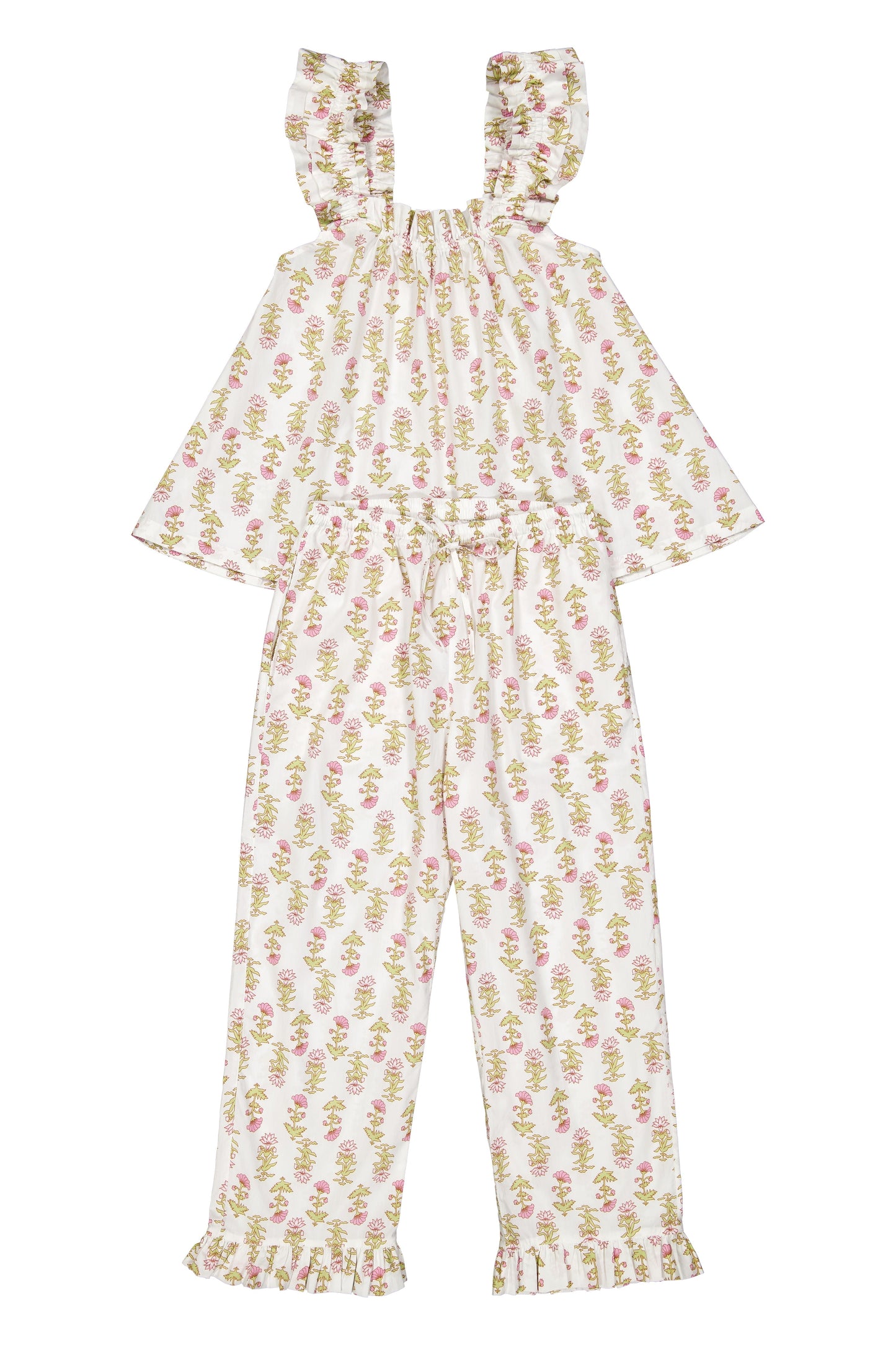 Nicolette Sleep Set - Pants - Lotus Flower
