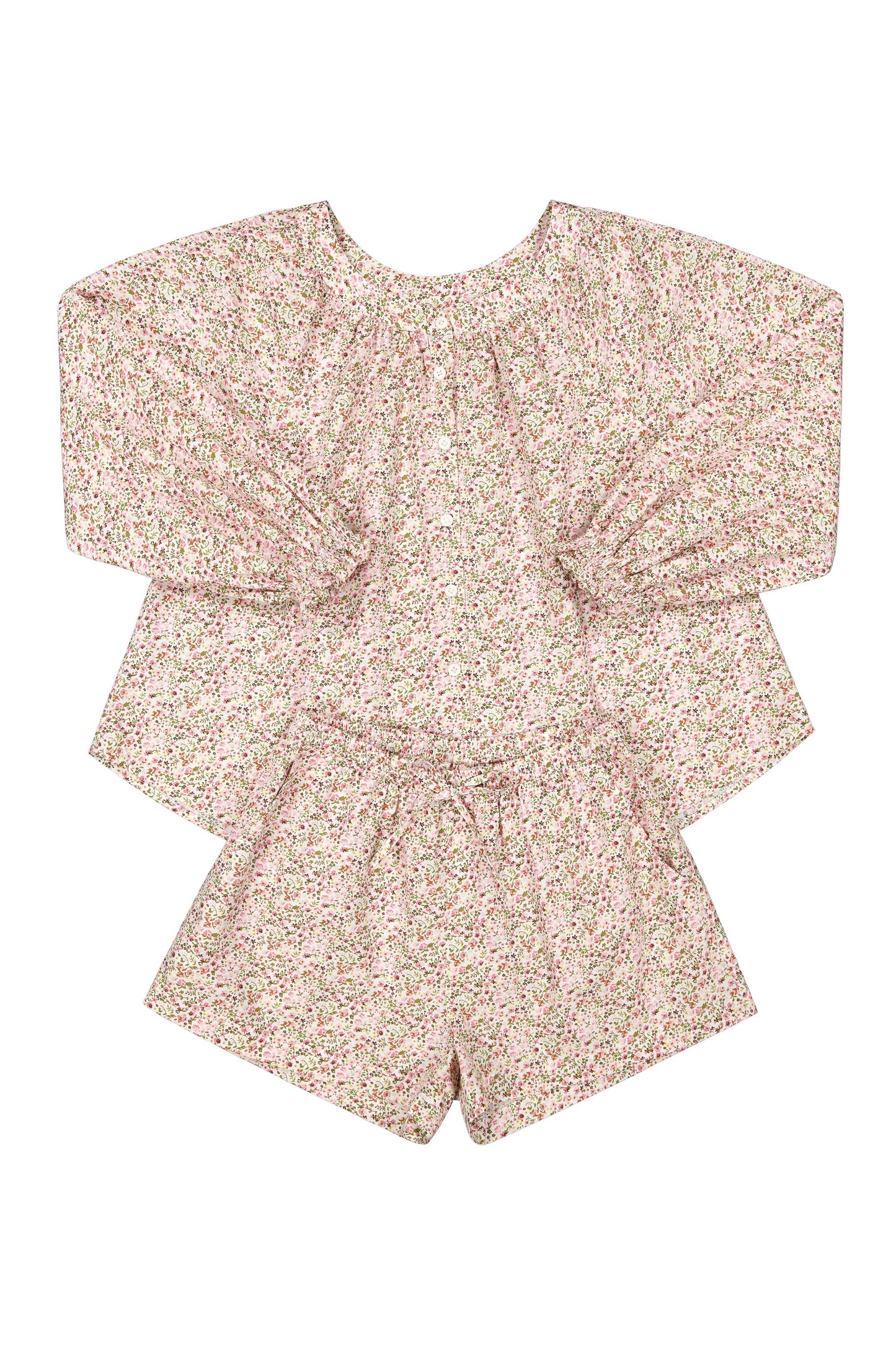 Claire Lounge Set - Floret Pink