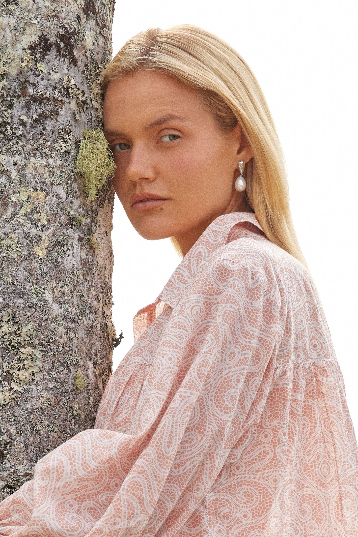 Phoebe Cover-Up - Cotton Voile - Lace