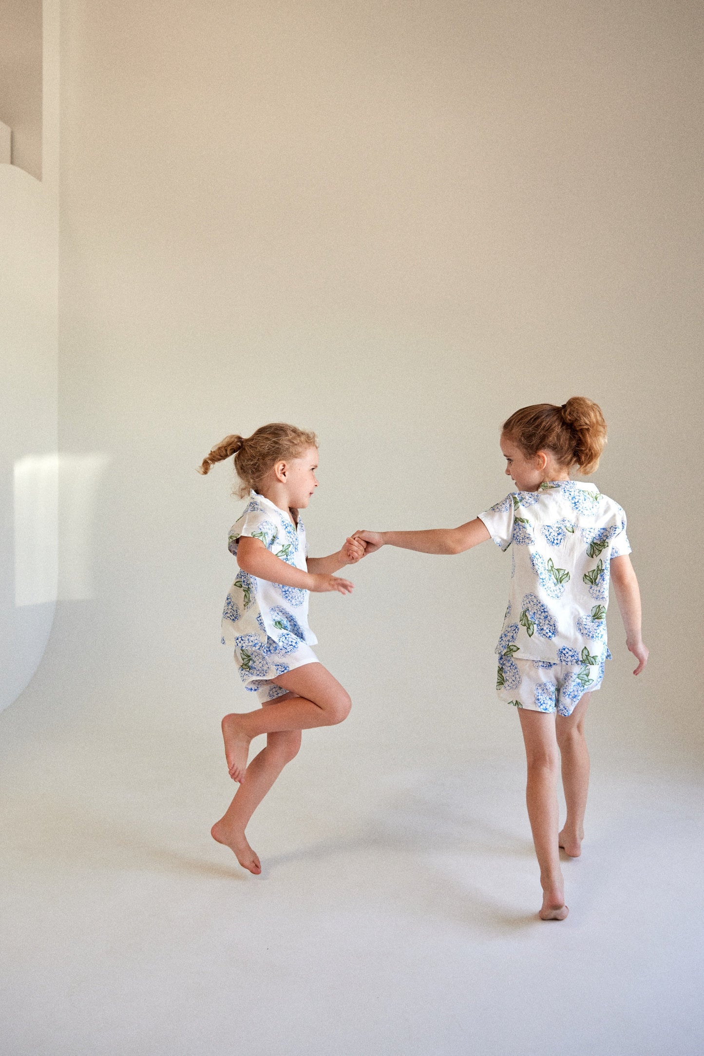 Girls Maggie Pyjama Set - ECOVERO™ - Hydrangea Blue