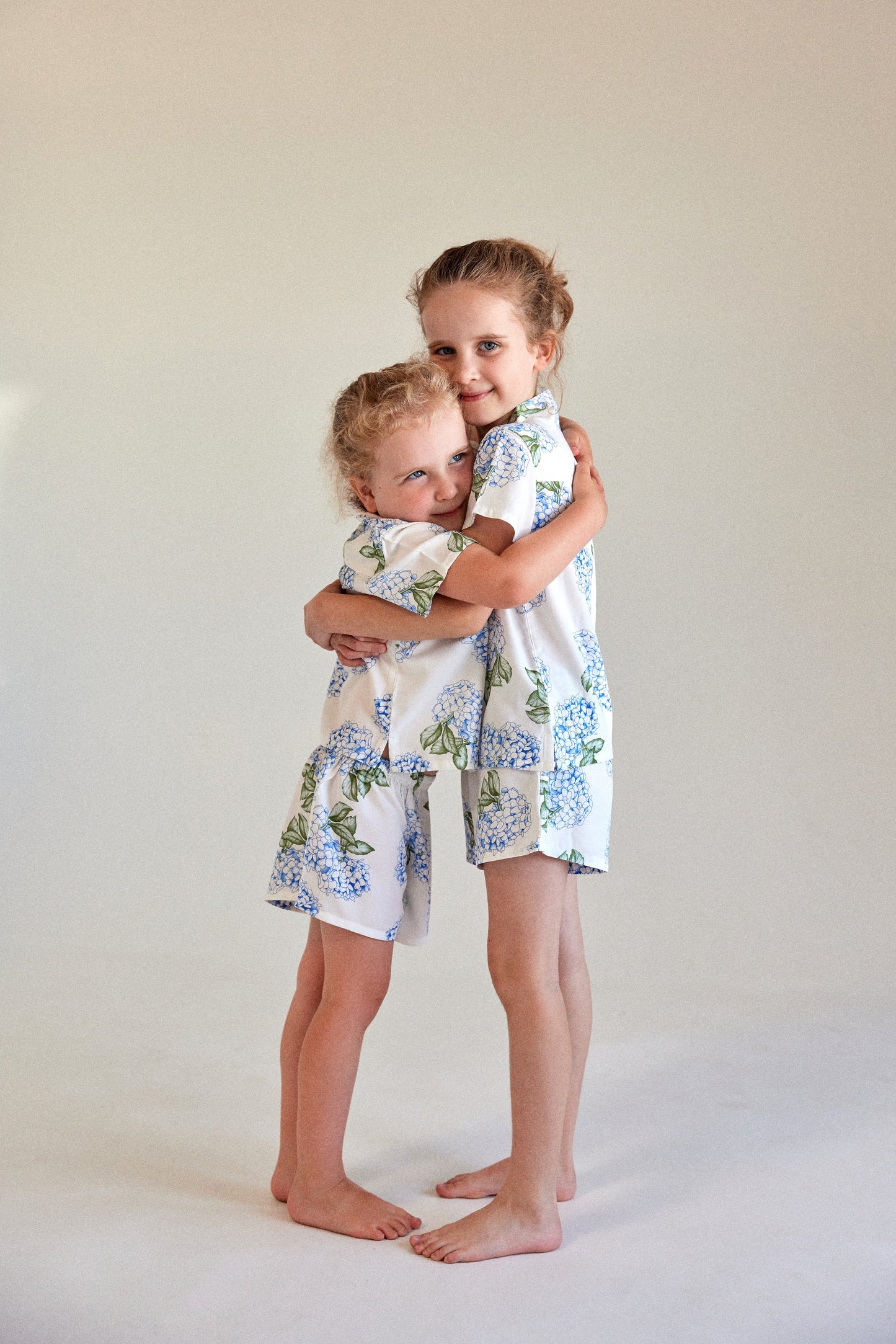 Girls Maggie Pyjama Set - ECOVERO™ - Hydrangea Blue