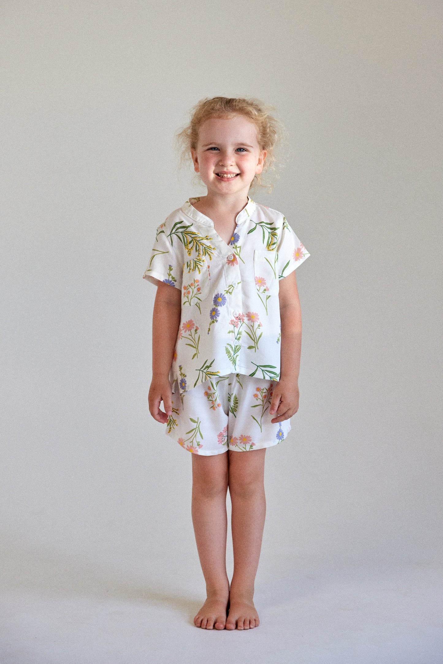 Girls Maggie Pyjama Set - ECOVERO™ - Wild Flower