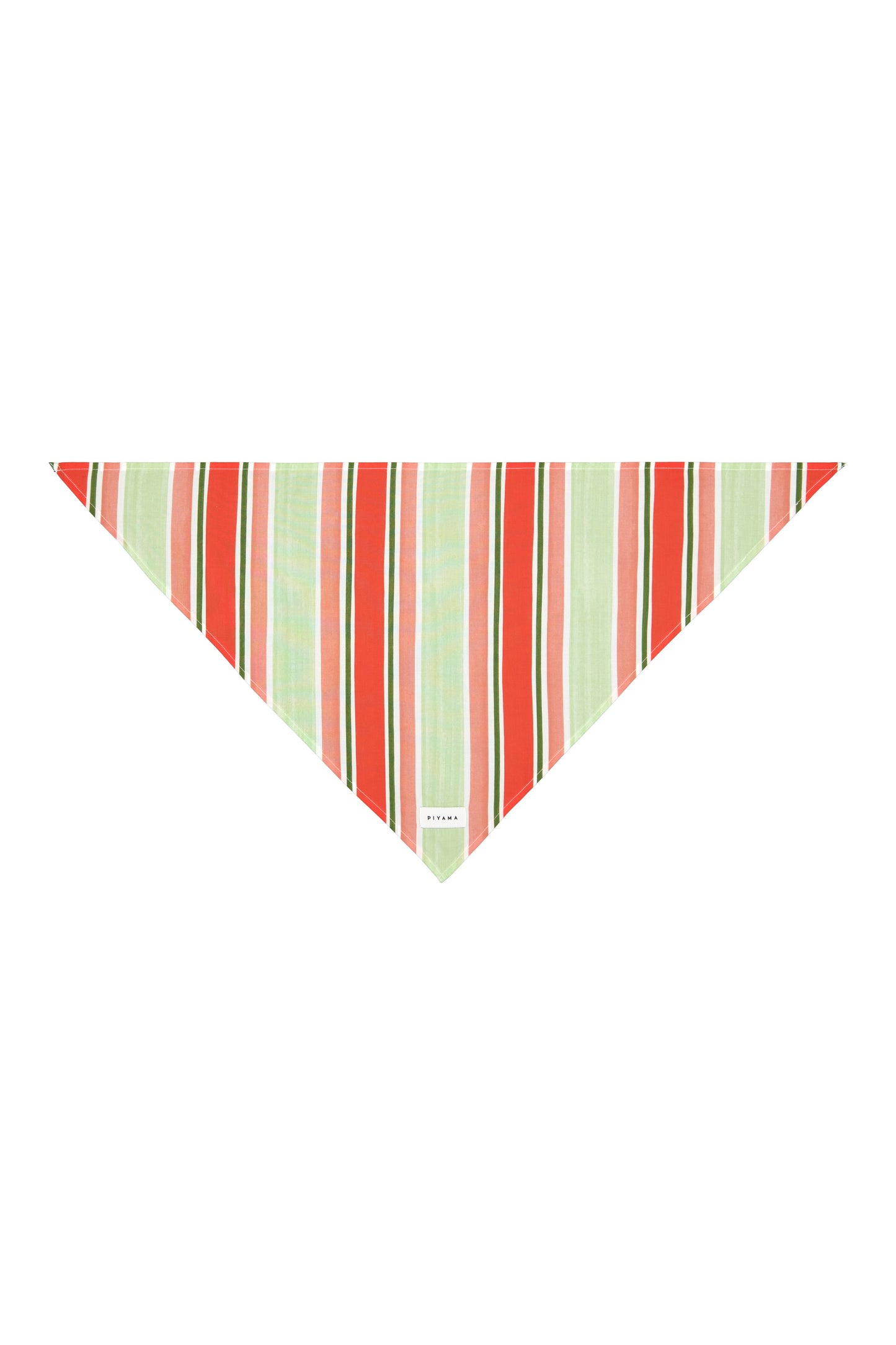 Dog Bandana - Cotton Modal - Holiday Stripe