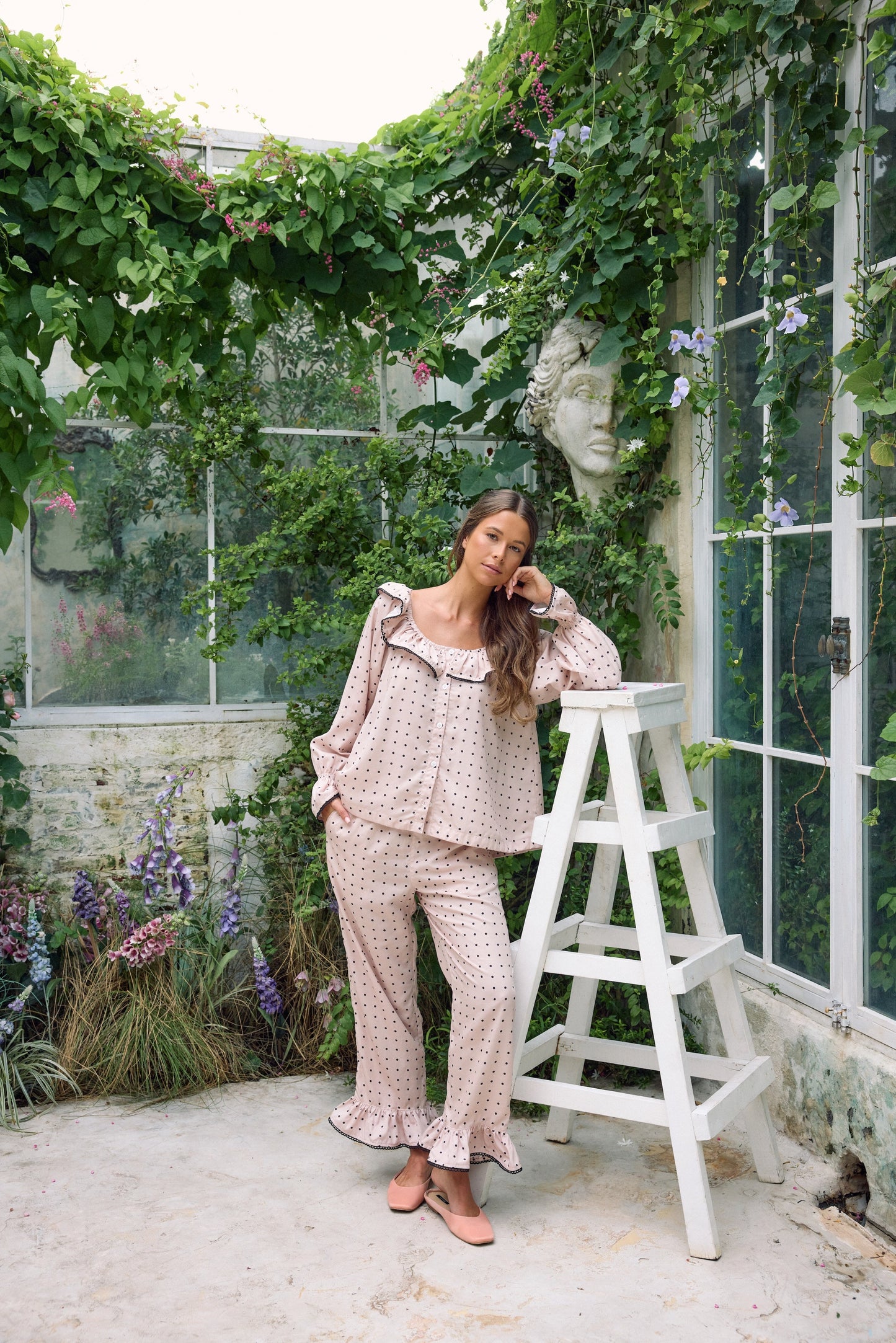 Jemima Sleep Set - Long - TENCEL™ Lyocell - Dot