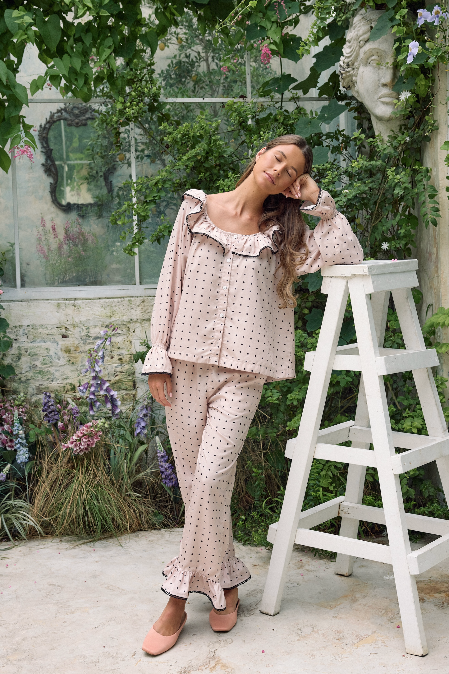 Jemima Sleep Set - Long - TENCEL™ Lyocell - Dot