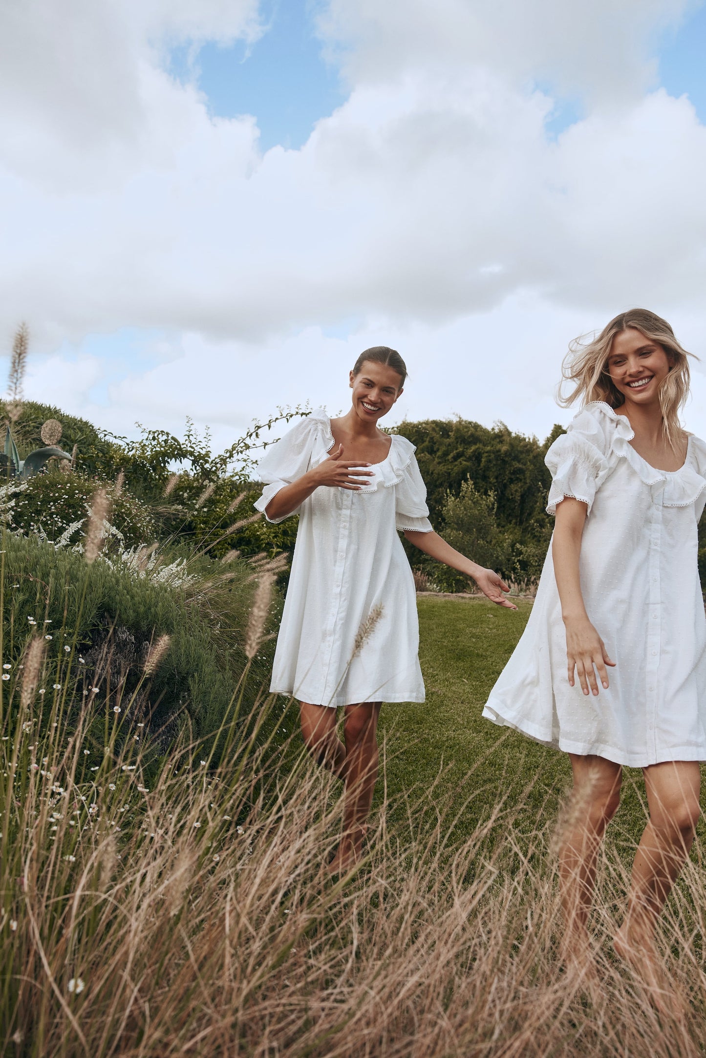 Jemima Nightie - Cotton Swiss Dot
