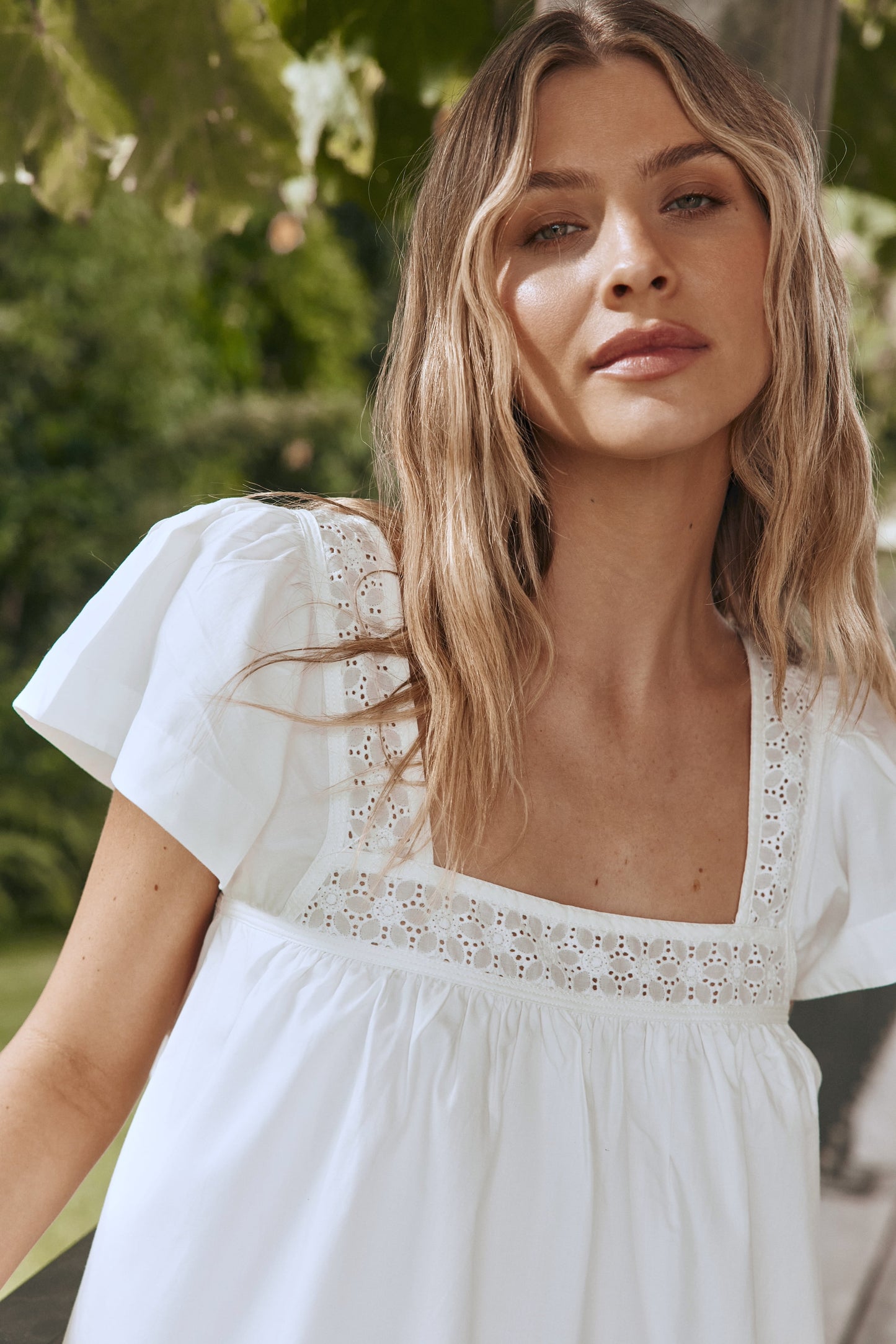 Poppy Lounge Set - Cotton Modal - Off White