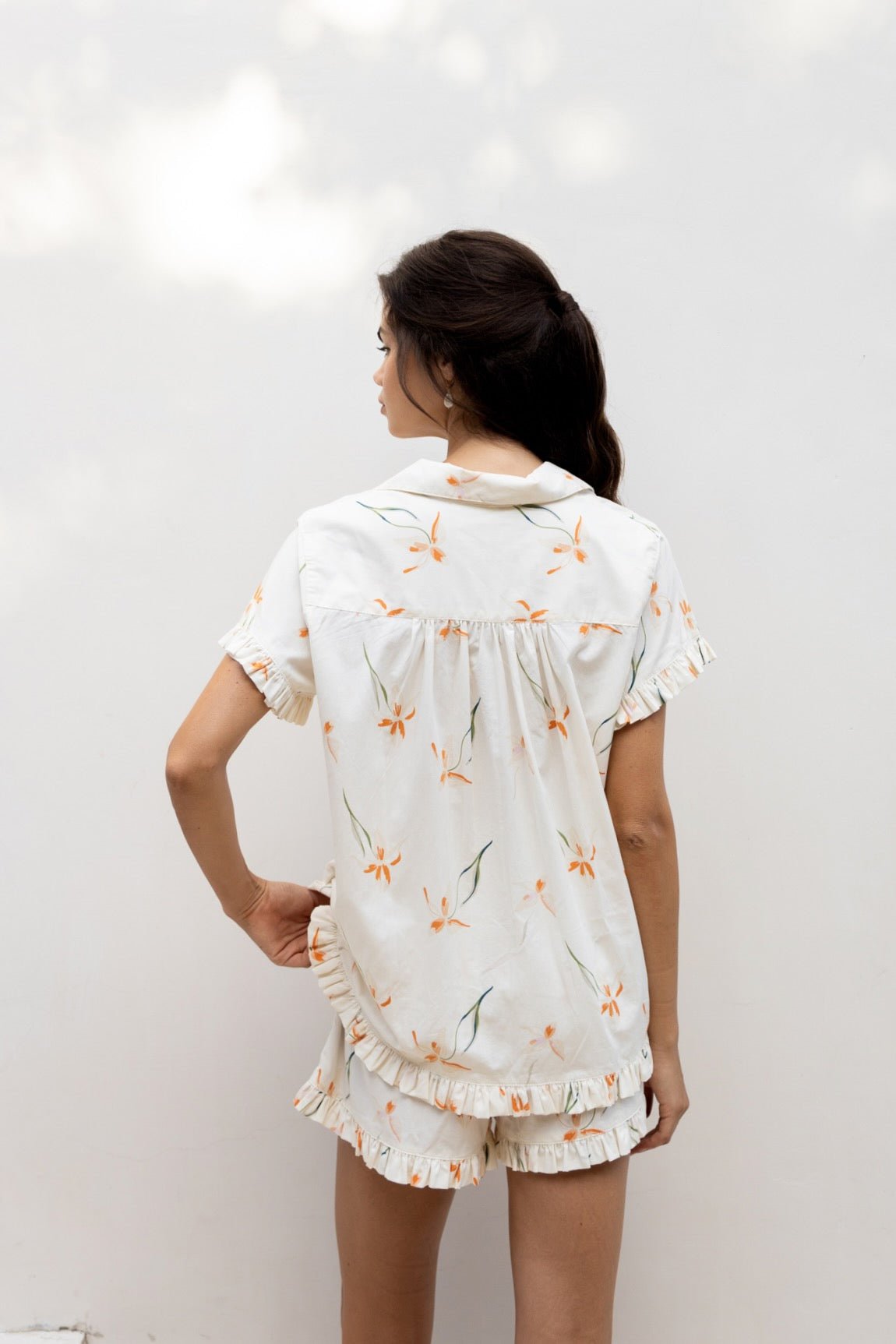 Felicity Frill Set - Cotton Modal - Lily