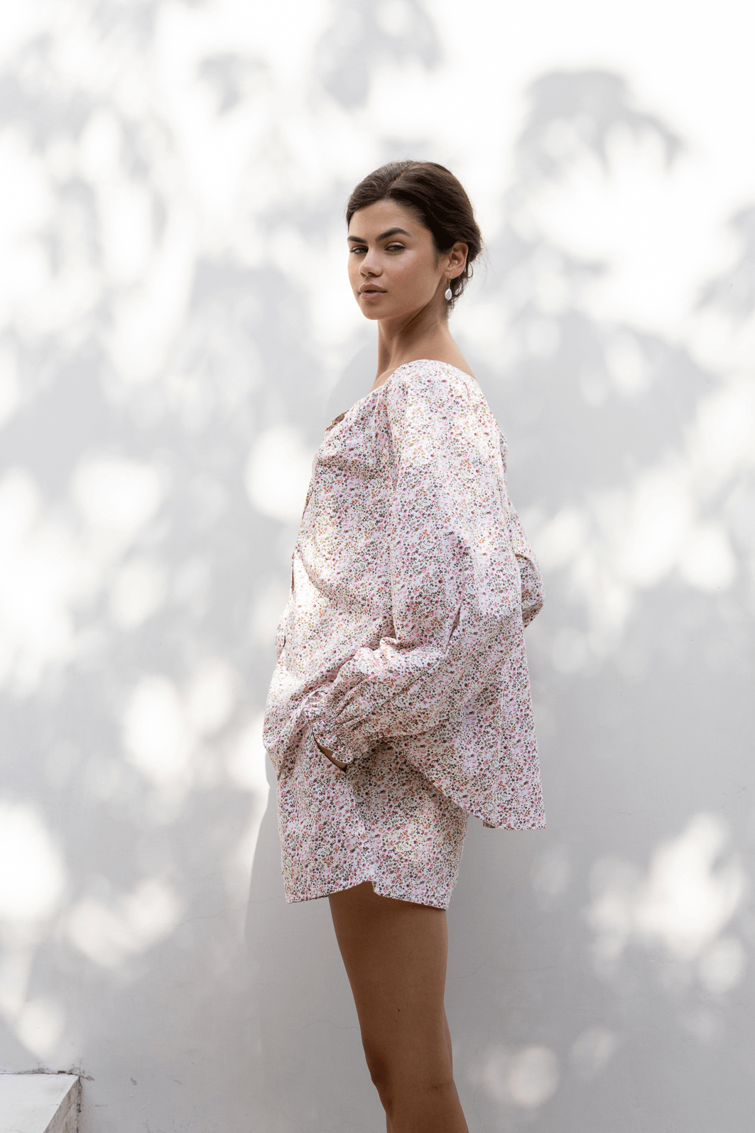 Claire Lounge Set - Floret Pink