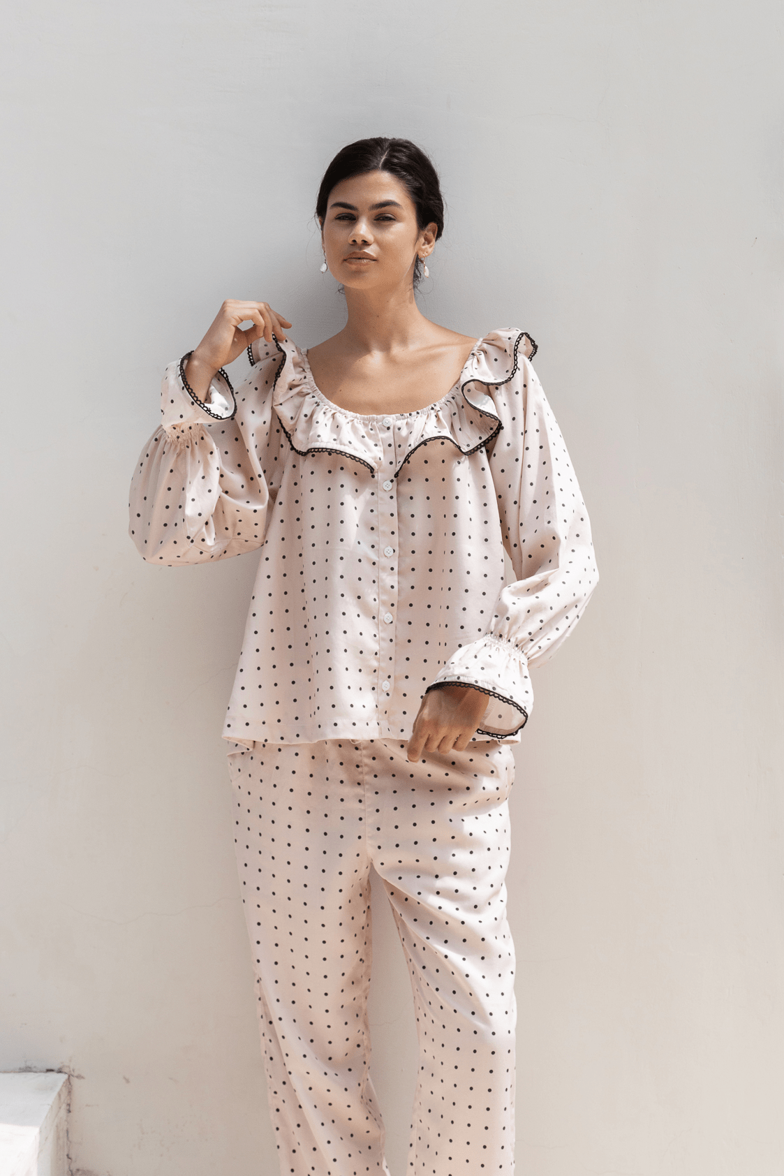 Jemima Sleep Set - Long - TENCEL™ Lyocell - Dot