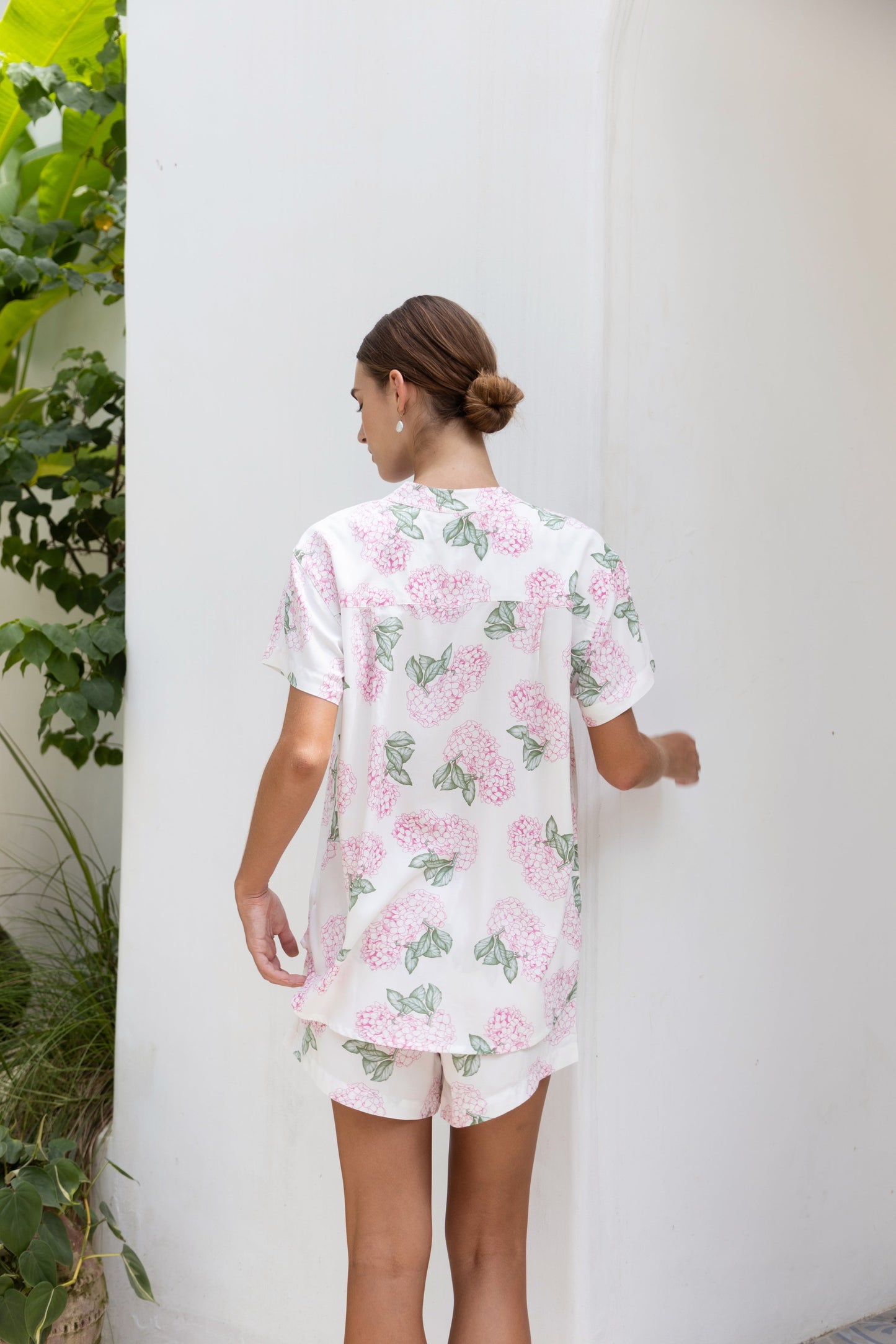 Maggie Pyjama Set - Hydrangea Pink