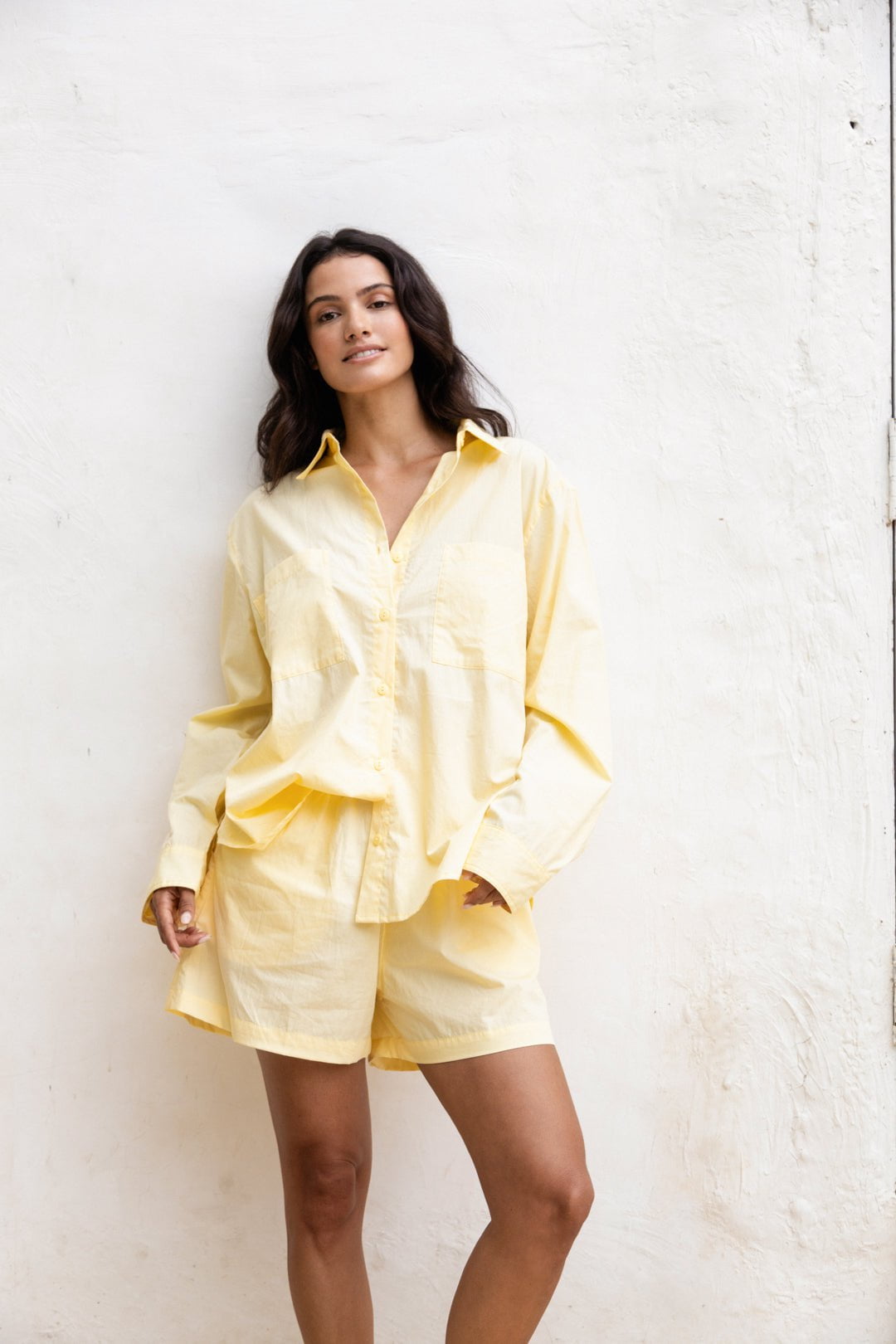 Stevie Lounge Set - Cotton - Buttercup