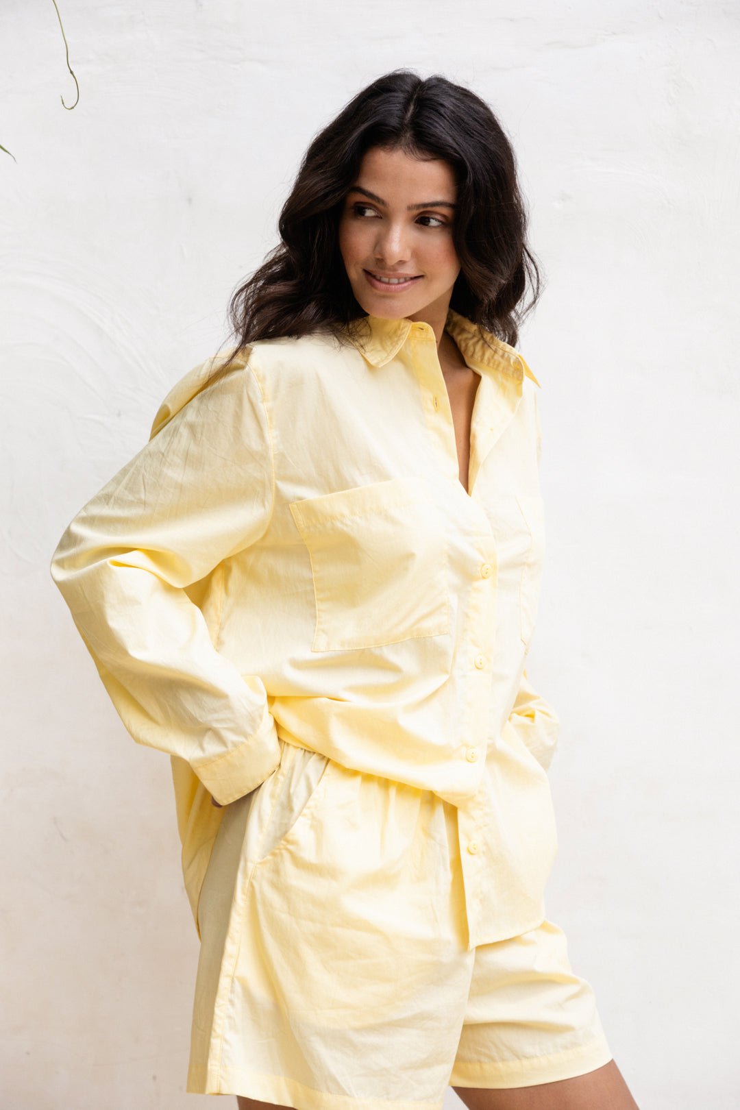 Stevie Lounge Set - Cotton - Buttercup