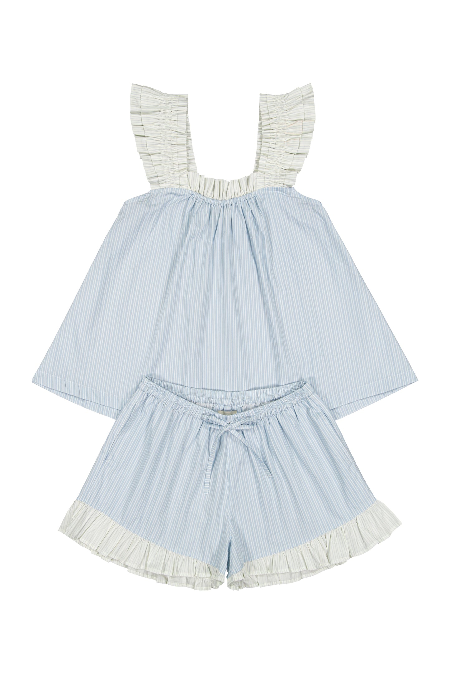 MM x PIYAMA - Nicolette Sleep Set - Egg Shell Stripe