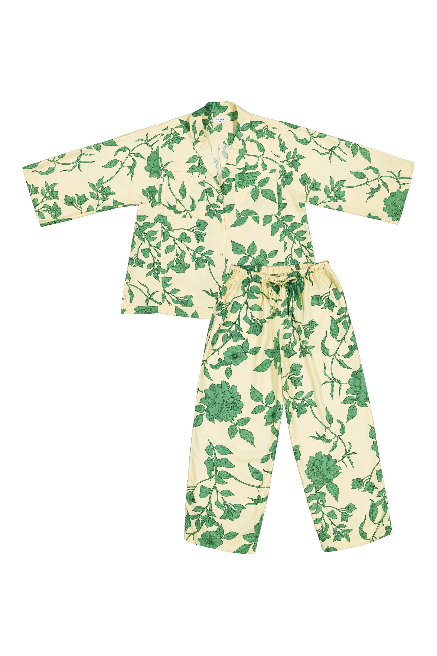 Peta Sleep Set - Long - Twill - Romantic Floral