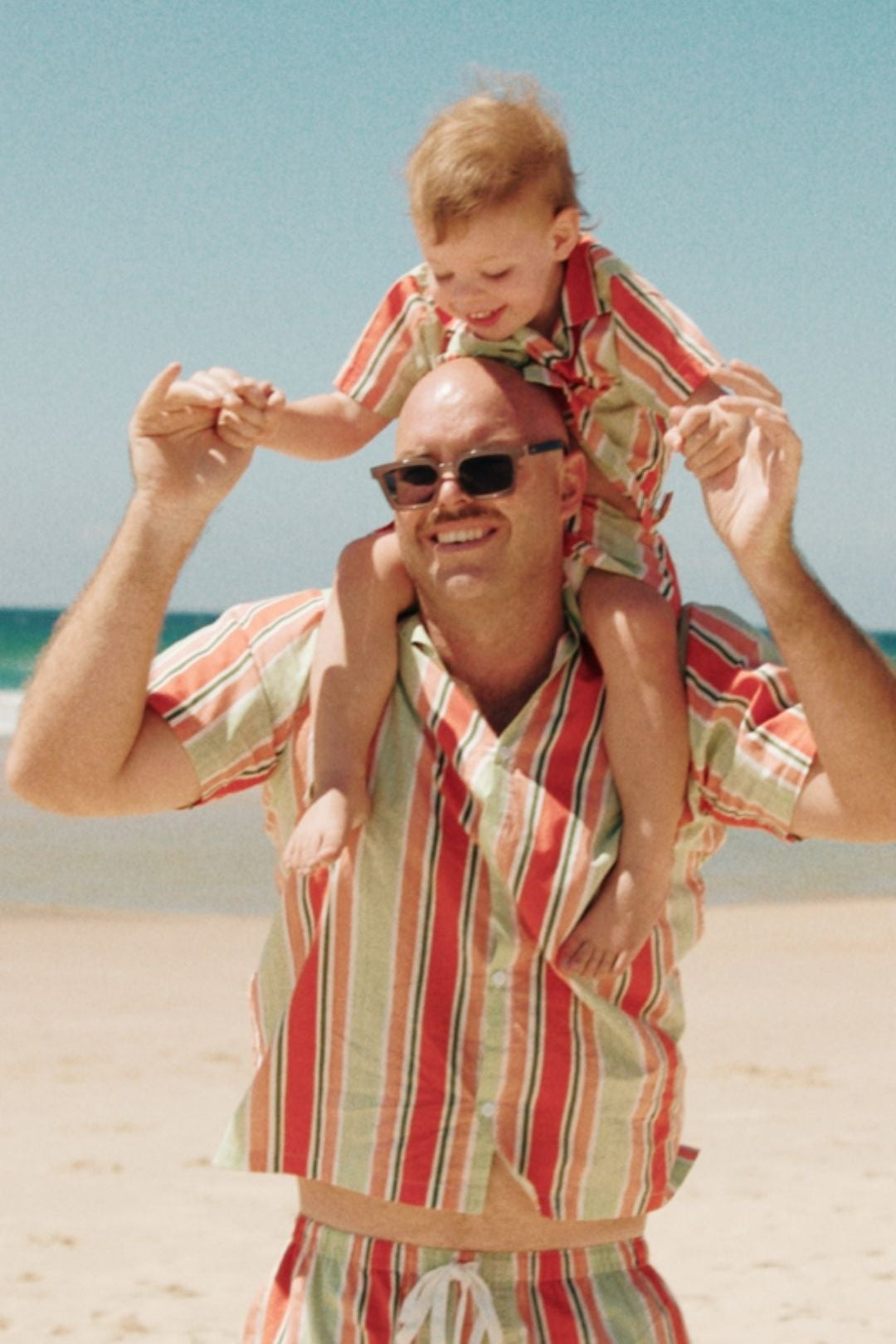 Men’s Holiday Shirt - Cotton Modal - Holiday Stripe