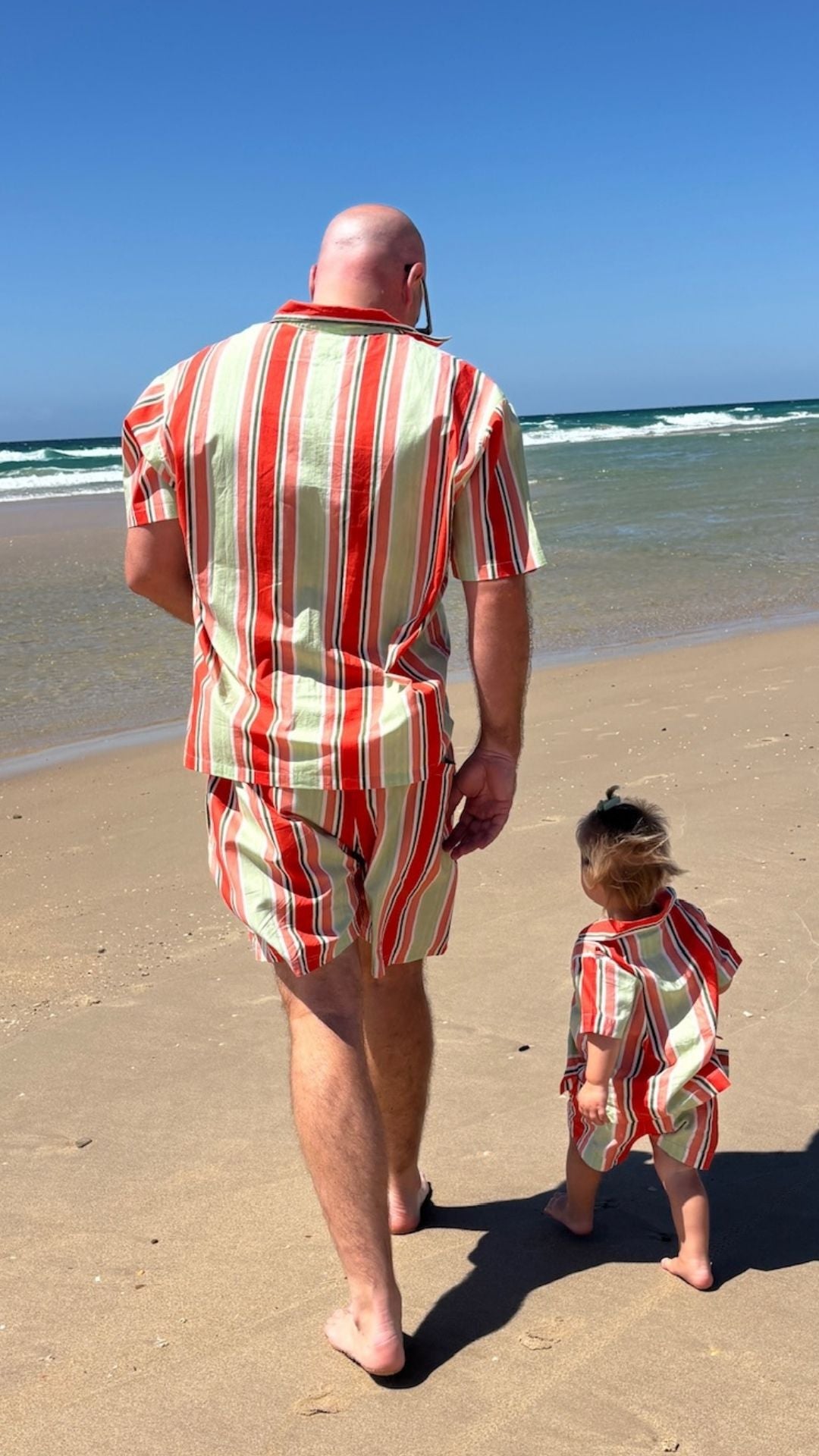 Men’s Holiday Shirt - Cotton Modal - Holiday Stripe