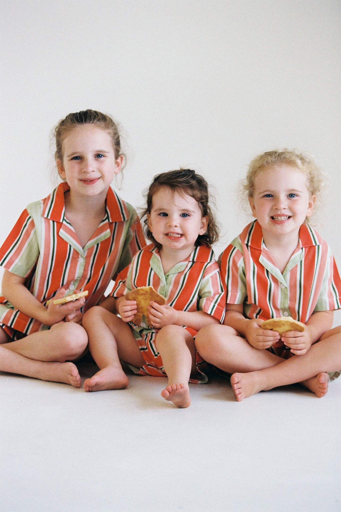 Unisex Children's Sleep Set - Cotton Modal - Holiday Stripe