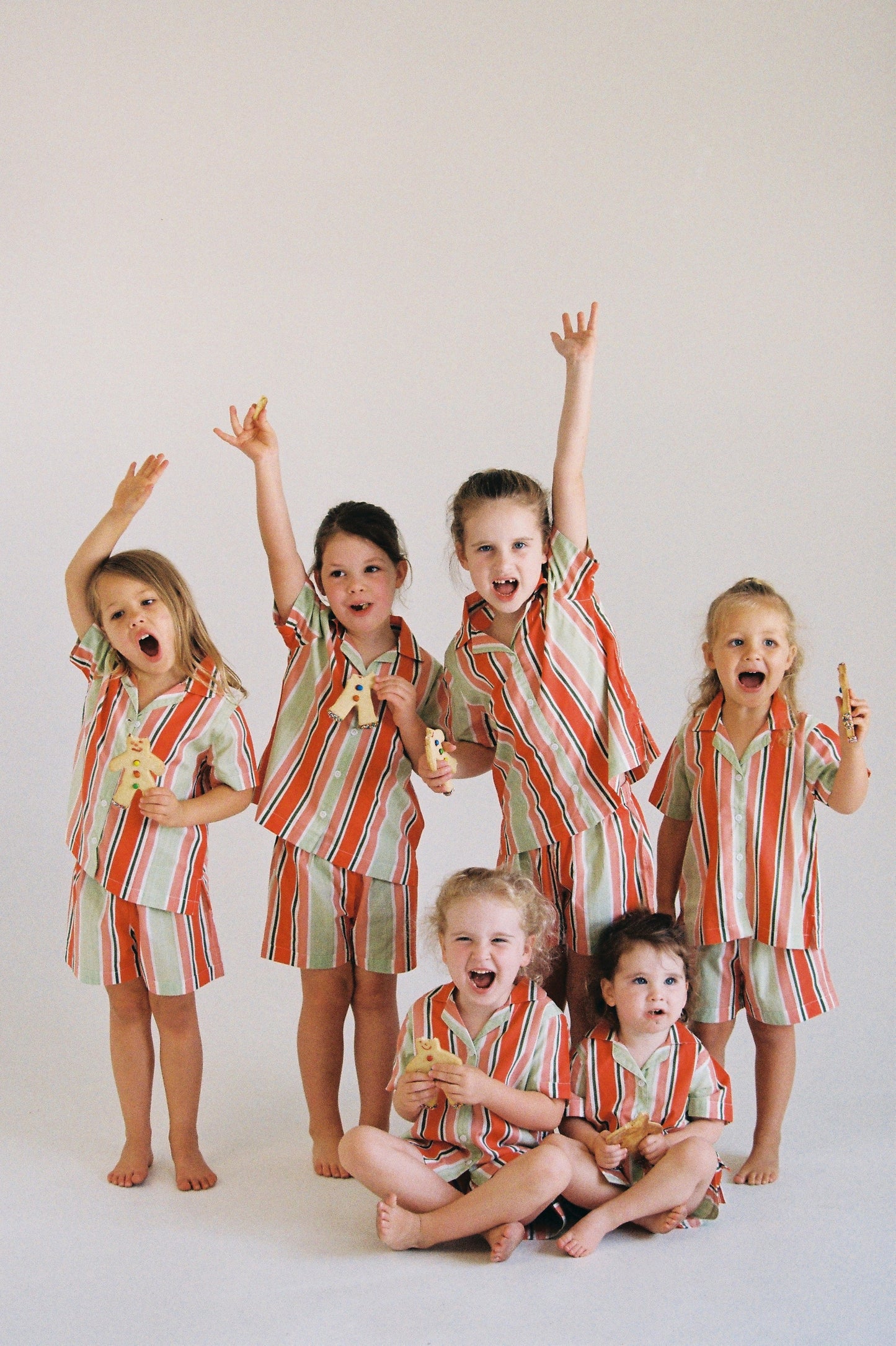 Unisex Children's Sleep Set - Cotton Modal - Holiday Stripe