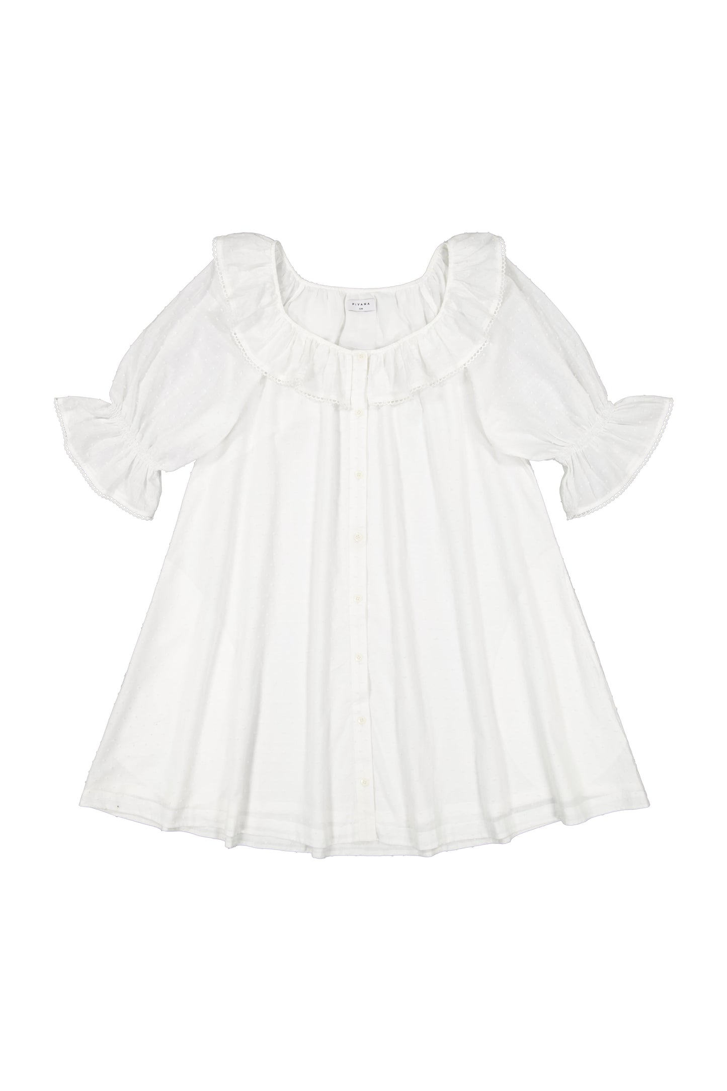 Jemima Nightie - Cotton Swiss Dot