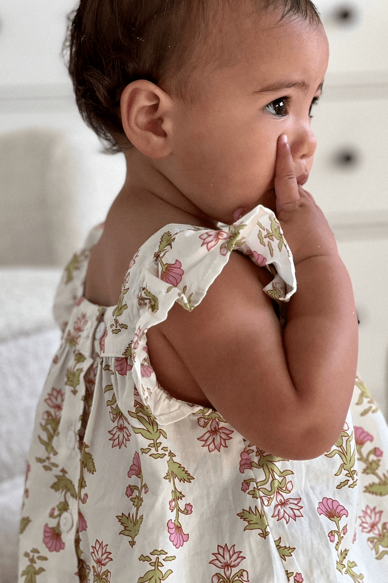 Girls Harriet Set - Cotton - Lotus Flower - Pink