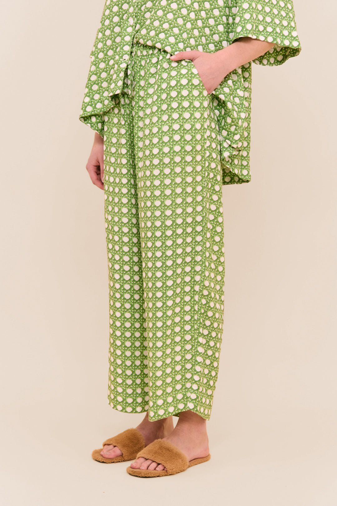 Lounge Set - Pants - Rattan Green