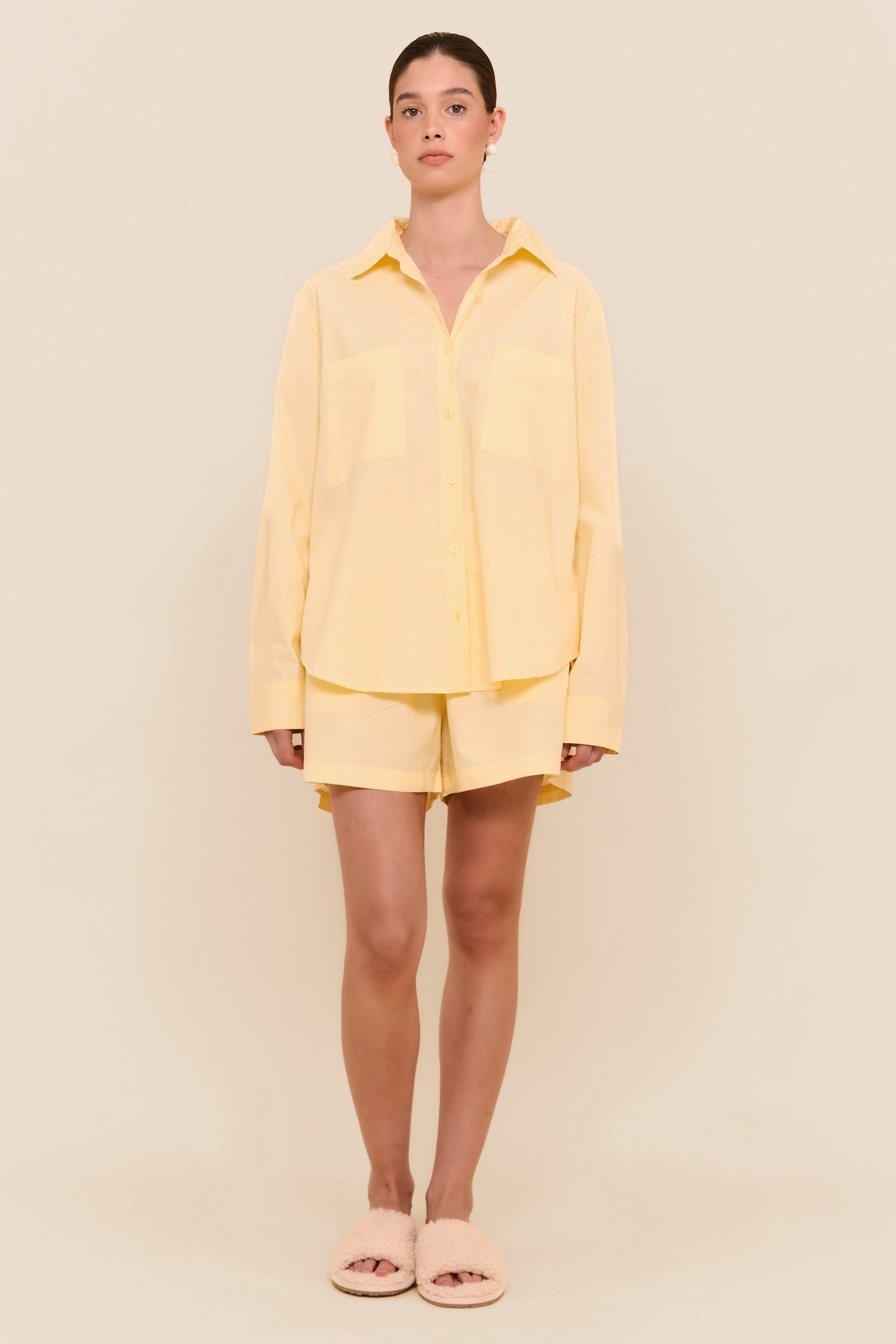 Stevie Lounge Set - Cotton - Buttercup