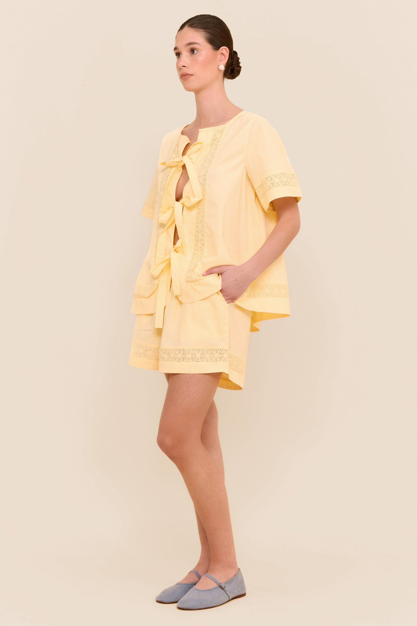 Giselle Lounge Set - Cotton - Buttercup