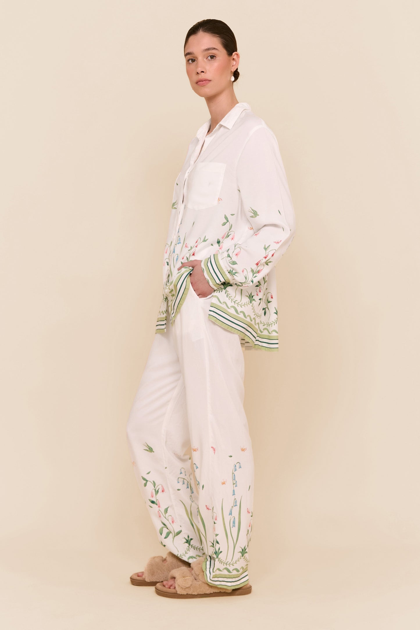 Marlon Long Sleep Set - ECOVERO™ - Botanic