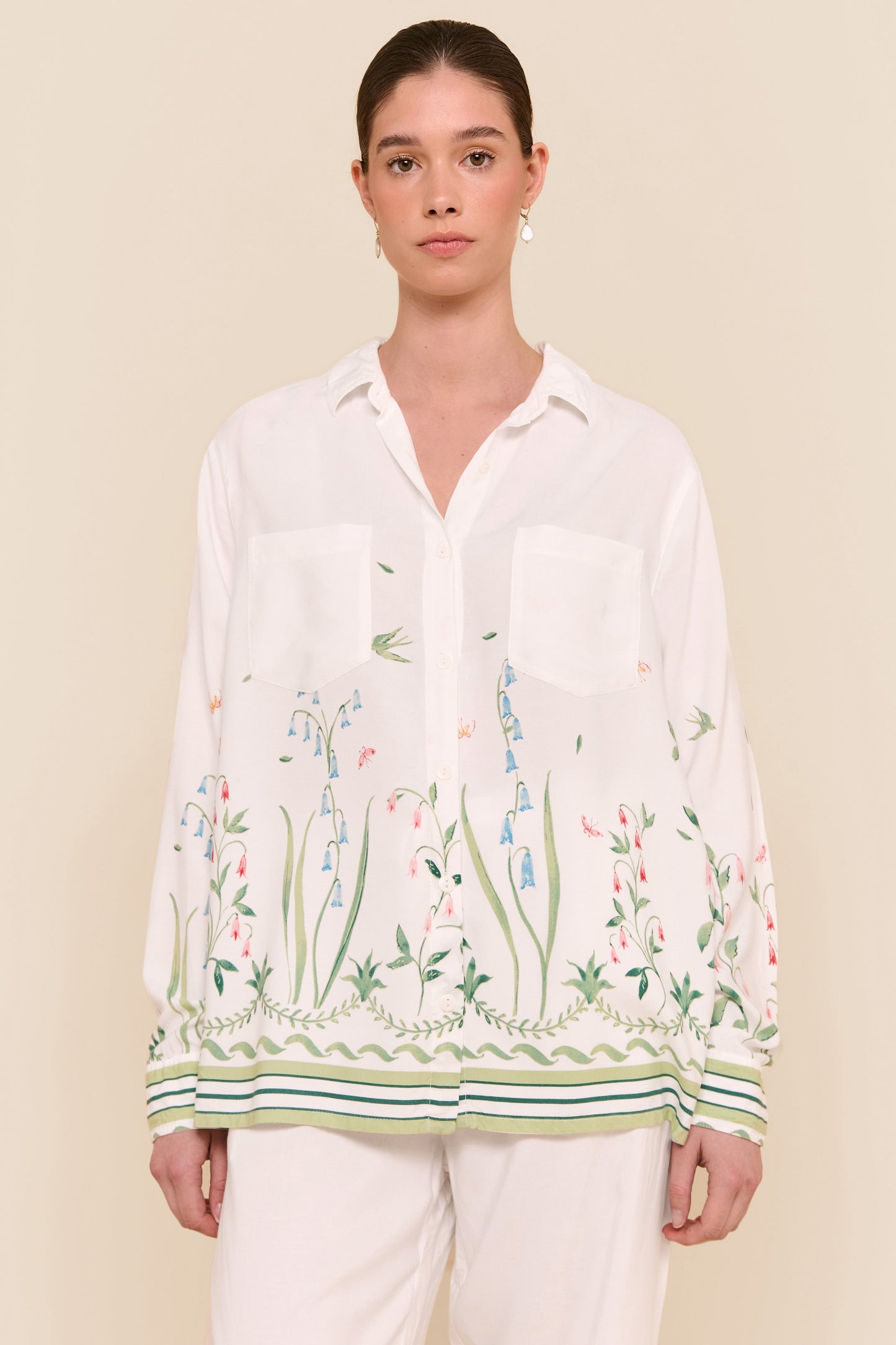 Marlon Long Sleep Set - ECOVERO™ - Botanic