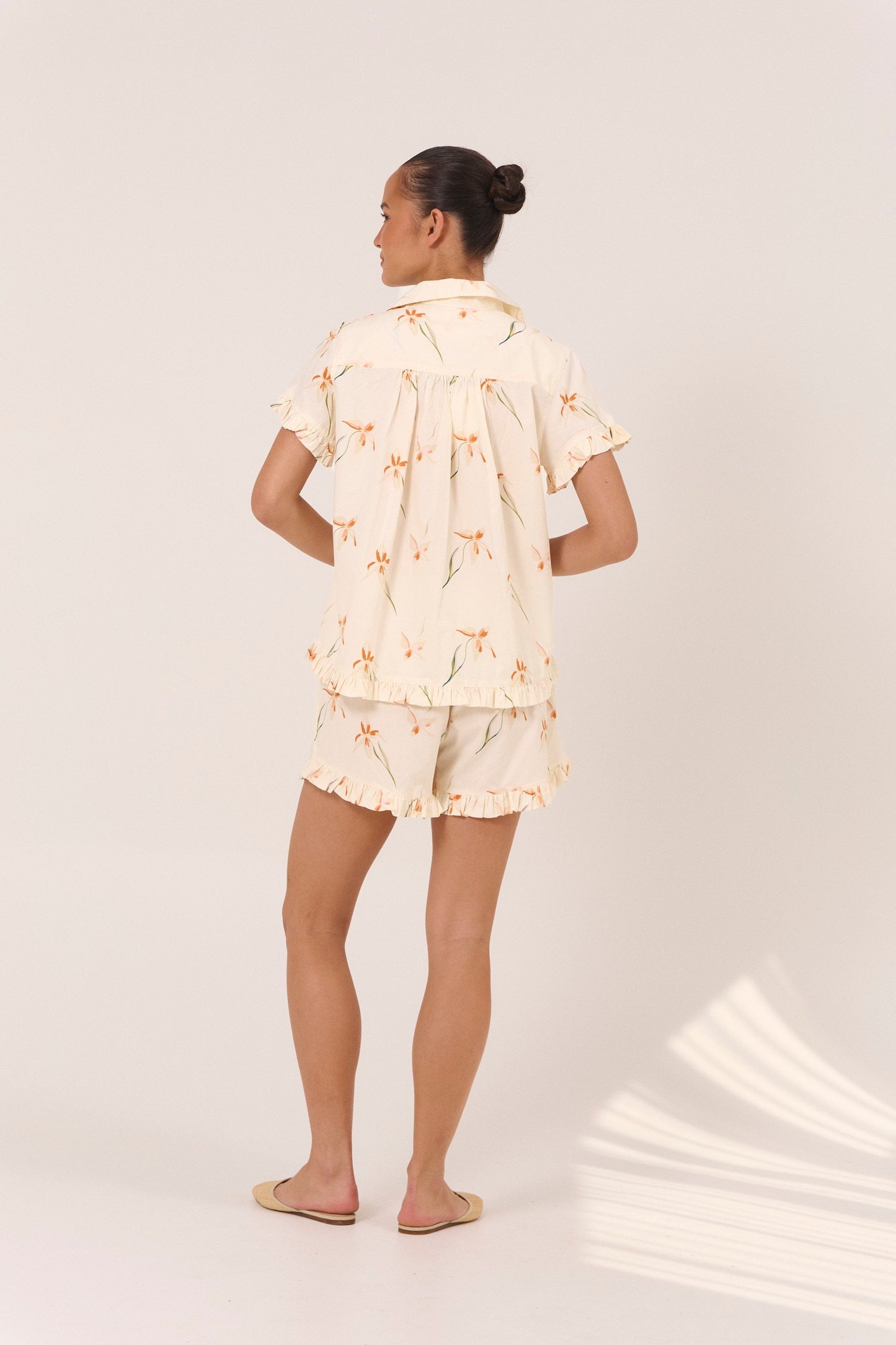 Felicity Frill Set - Cotton Modal - Lily