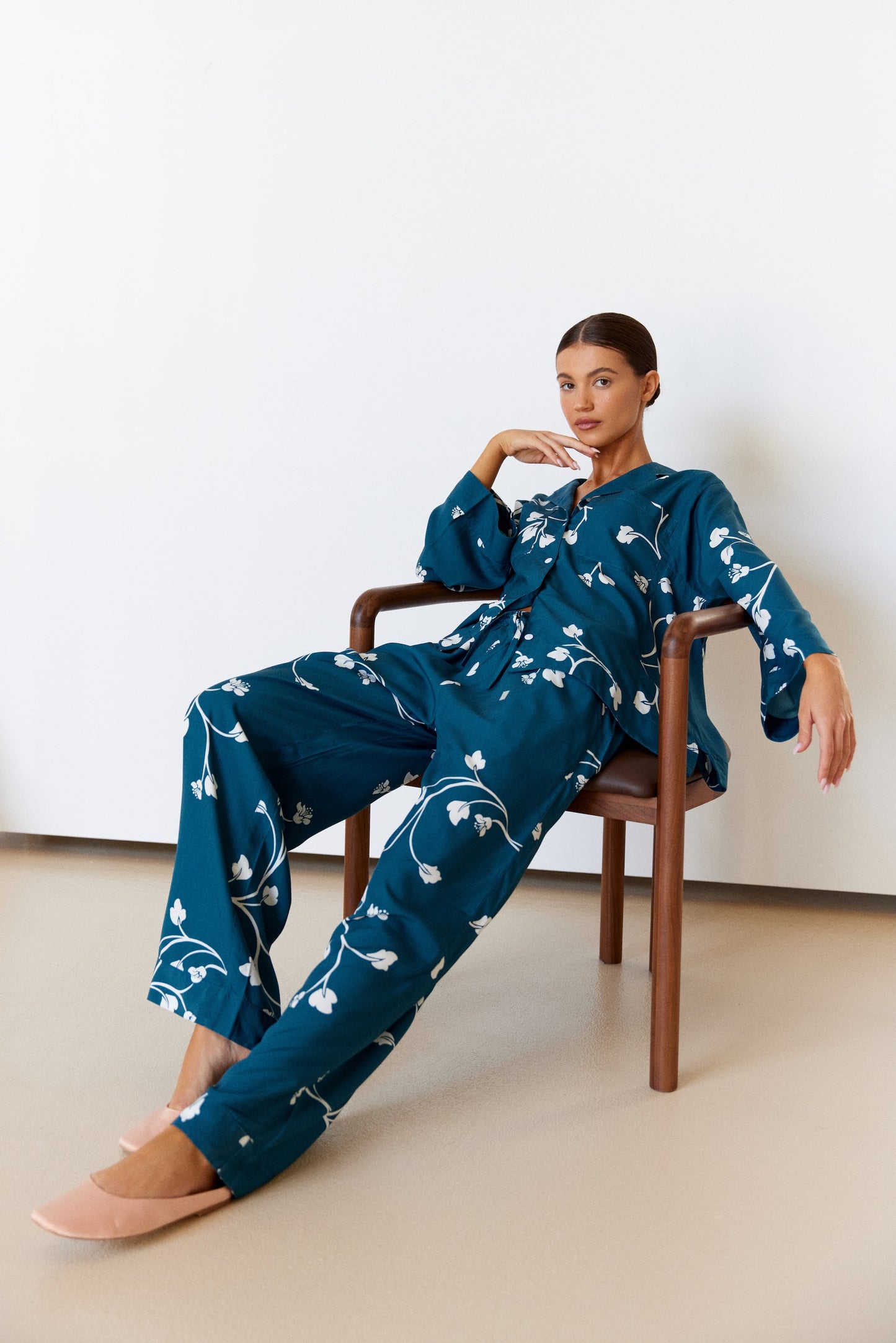 Peta Sleep Set - Long - ECOVERO™ - Sweet Pea