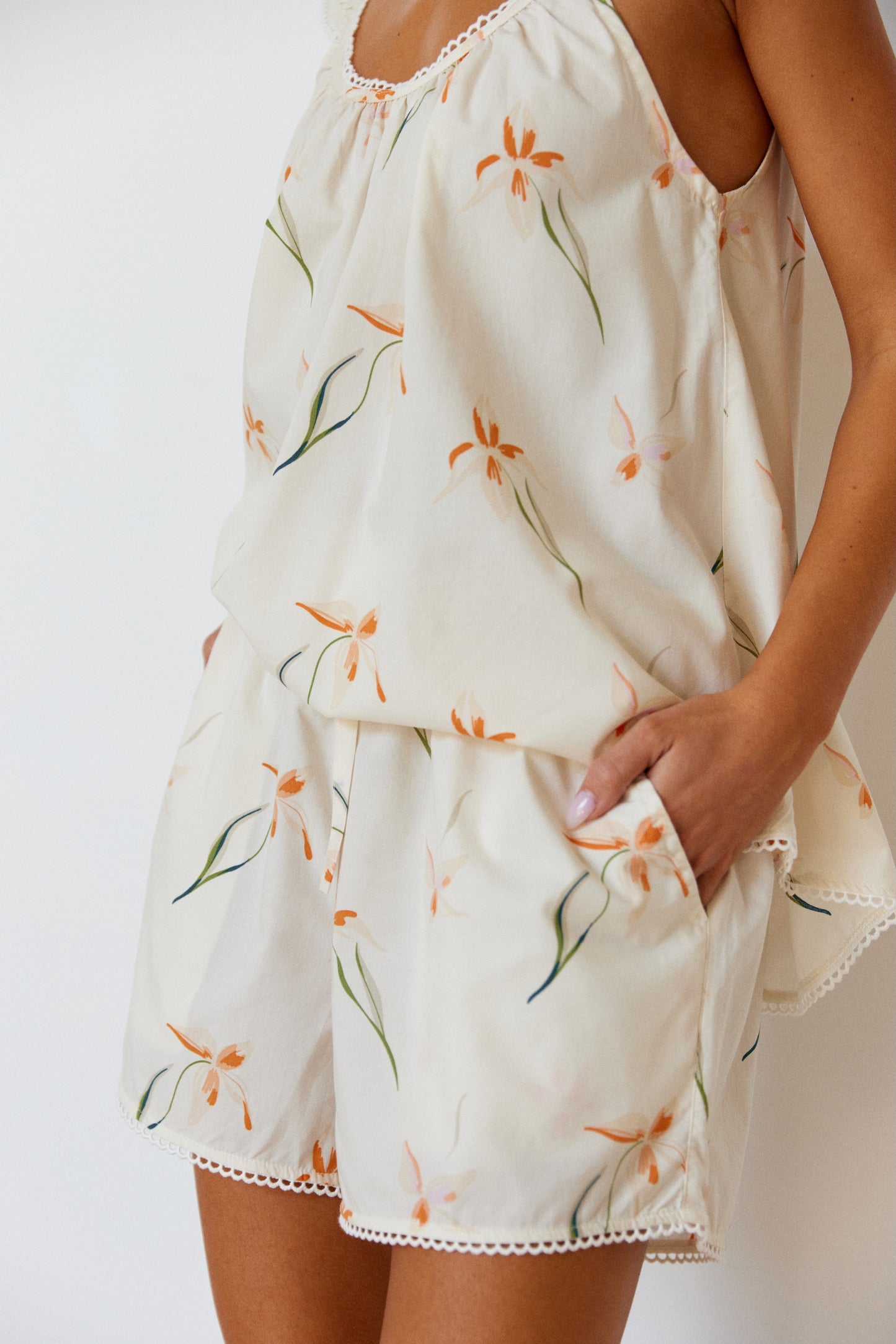 Mara Sleep Set - Cotton Modal - Lily