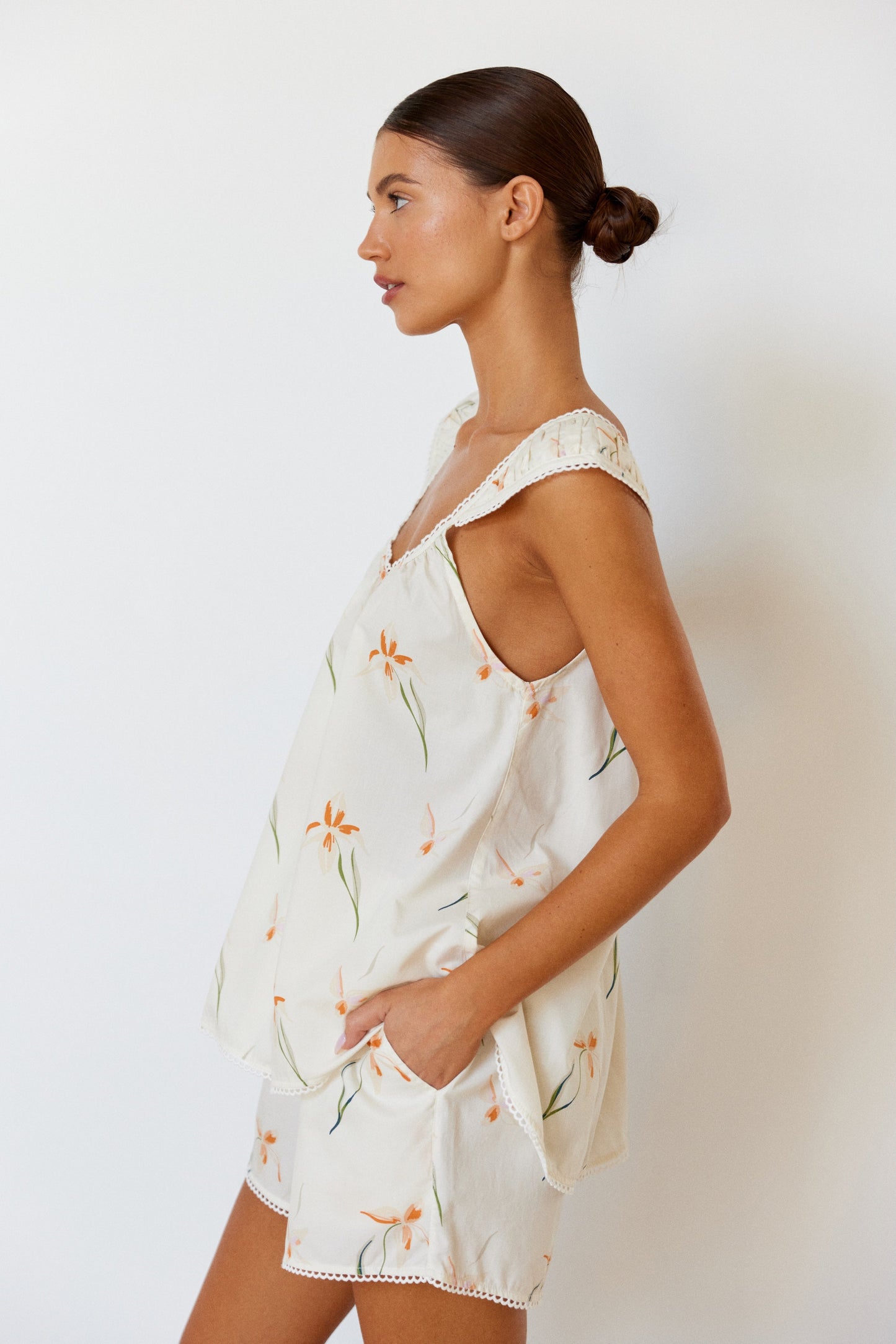 Mara Sleep Set - Cotton Modal - Lily