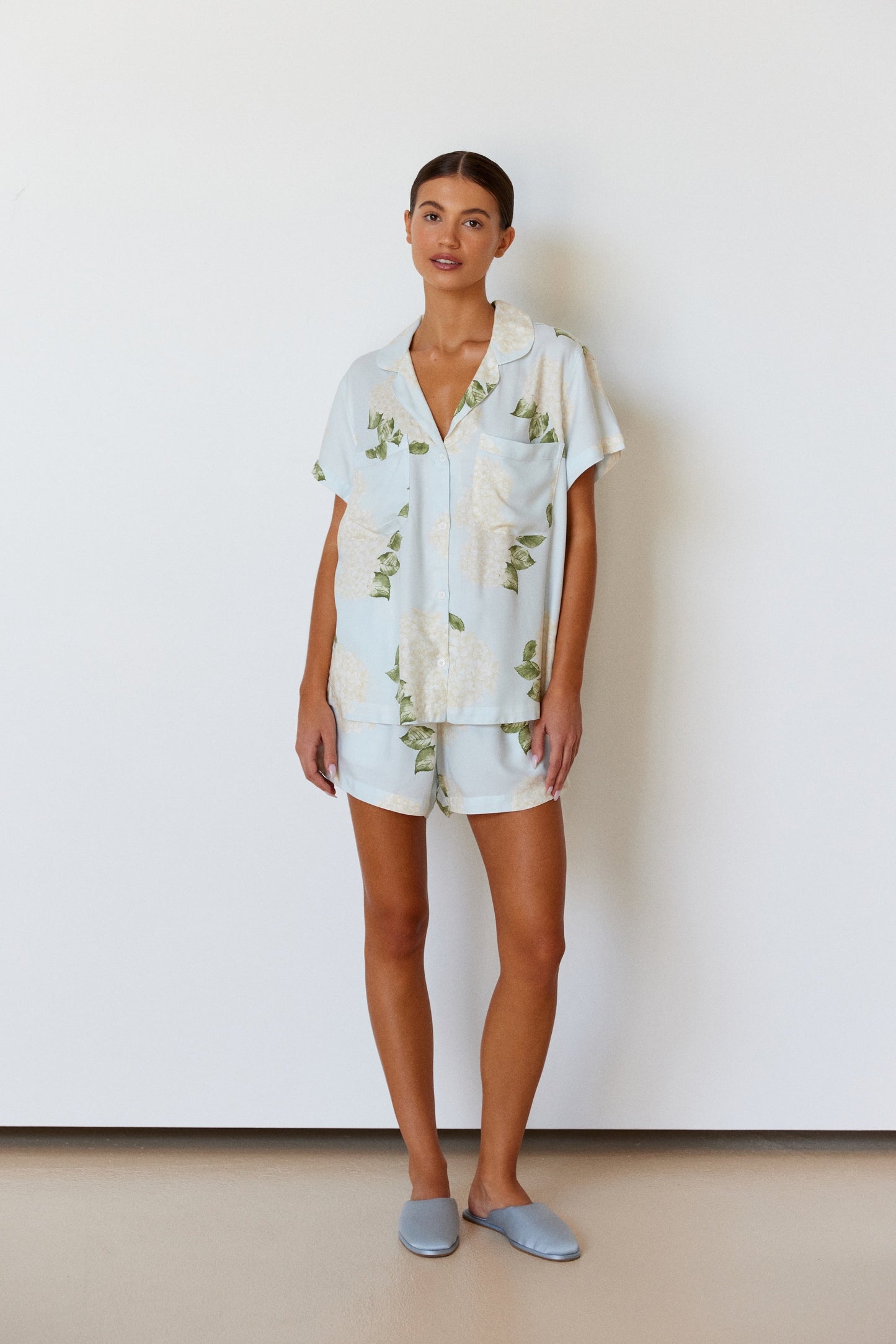 Abigail Sleep Set - ECOVERO™ - Heirloom Hydrangea